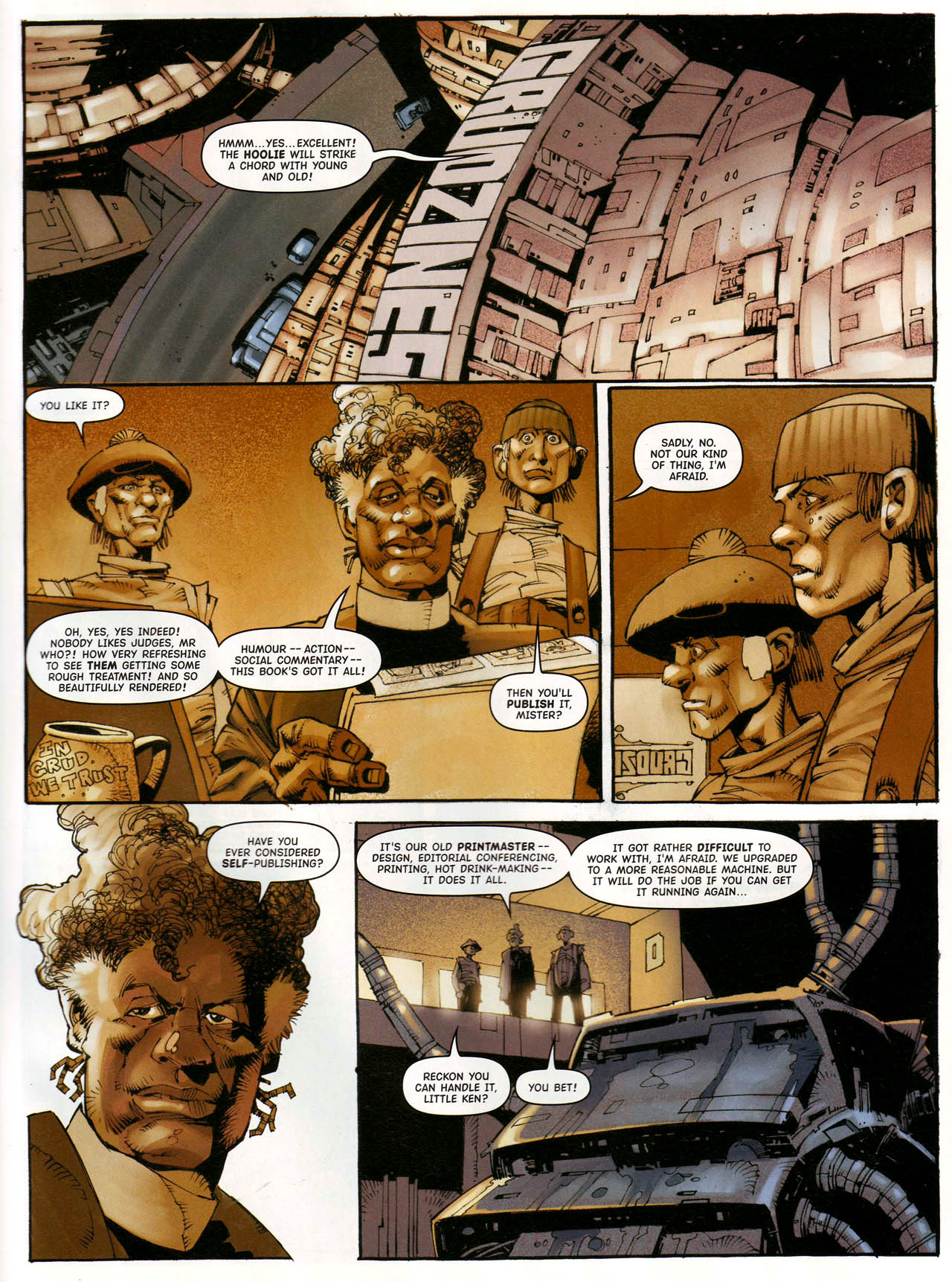 Read online Judge Dredd Megazine (Vol. 5) comic -  Issue #229 - 9