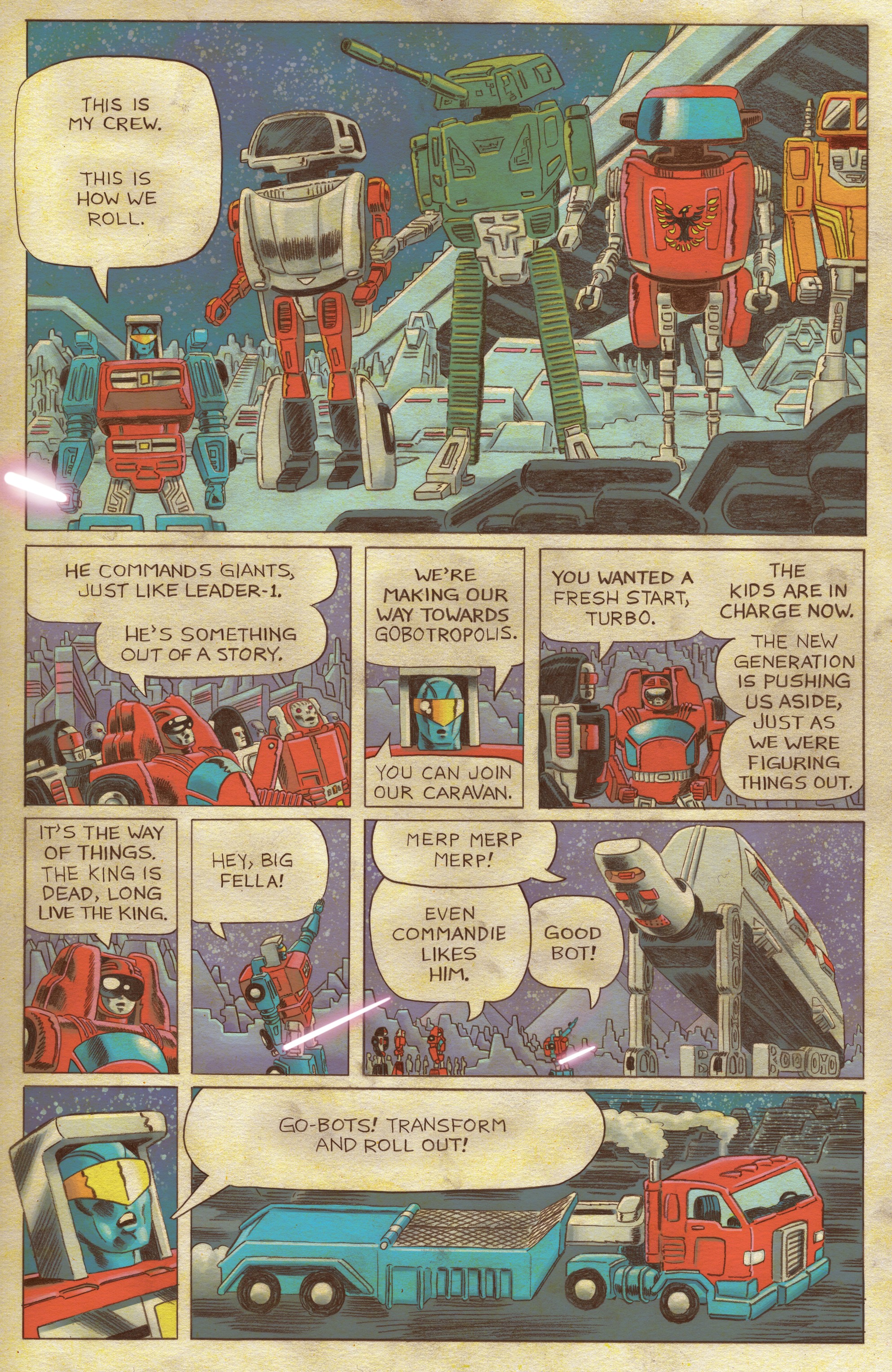 Read online Go-Bots comic -  Issue #5 - 15