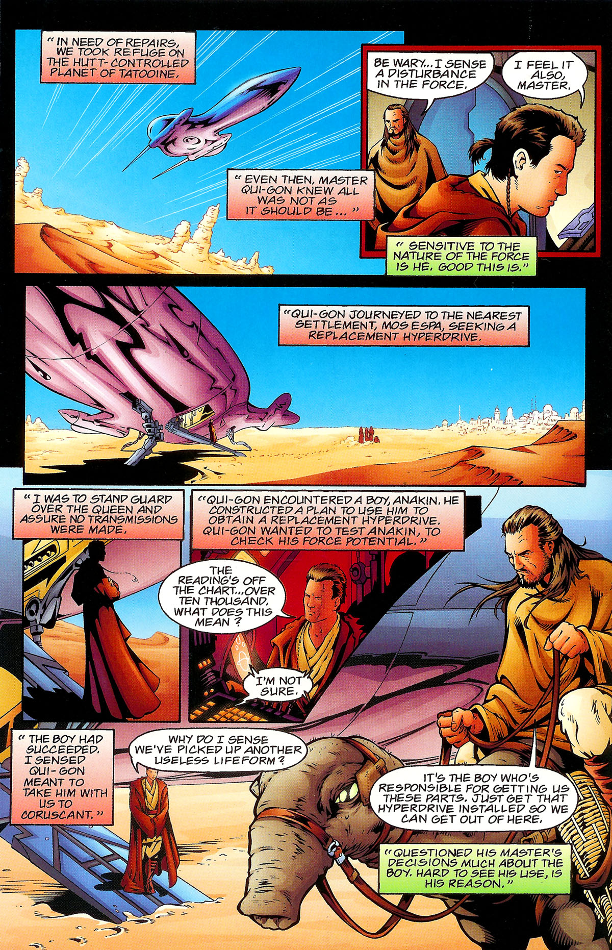 Read online Star Wars: Episode I comic -  Issue # Issue - Obi-Wan Kenobi - 10