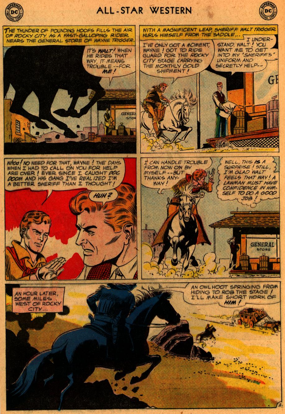Read online All-Star Western (1951) comic -  Issue #107 - 27