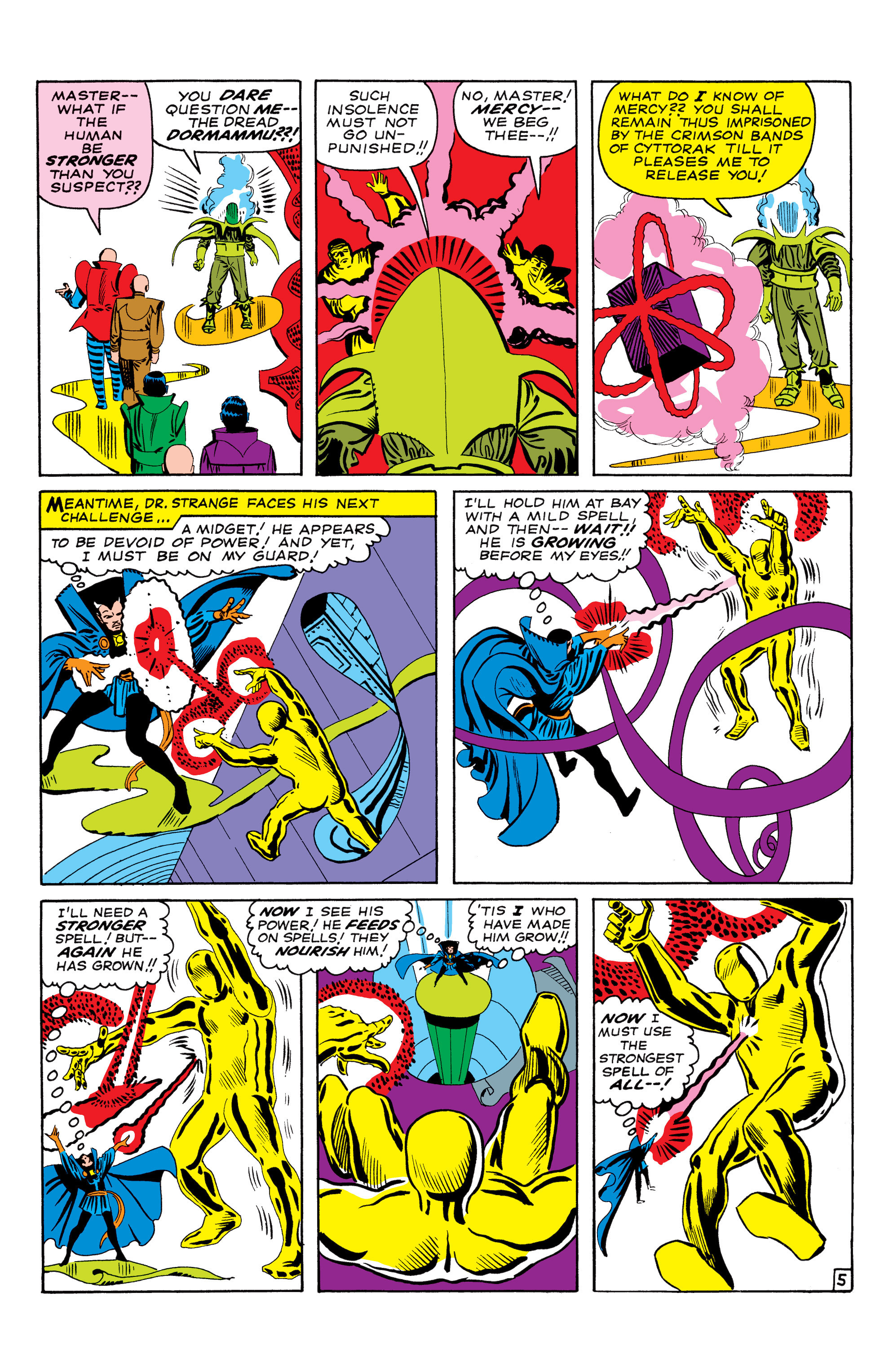 Read online Marvel Masterworks: Doctor Strange comic -  Issue # TPB 1 - 135