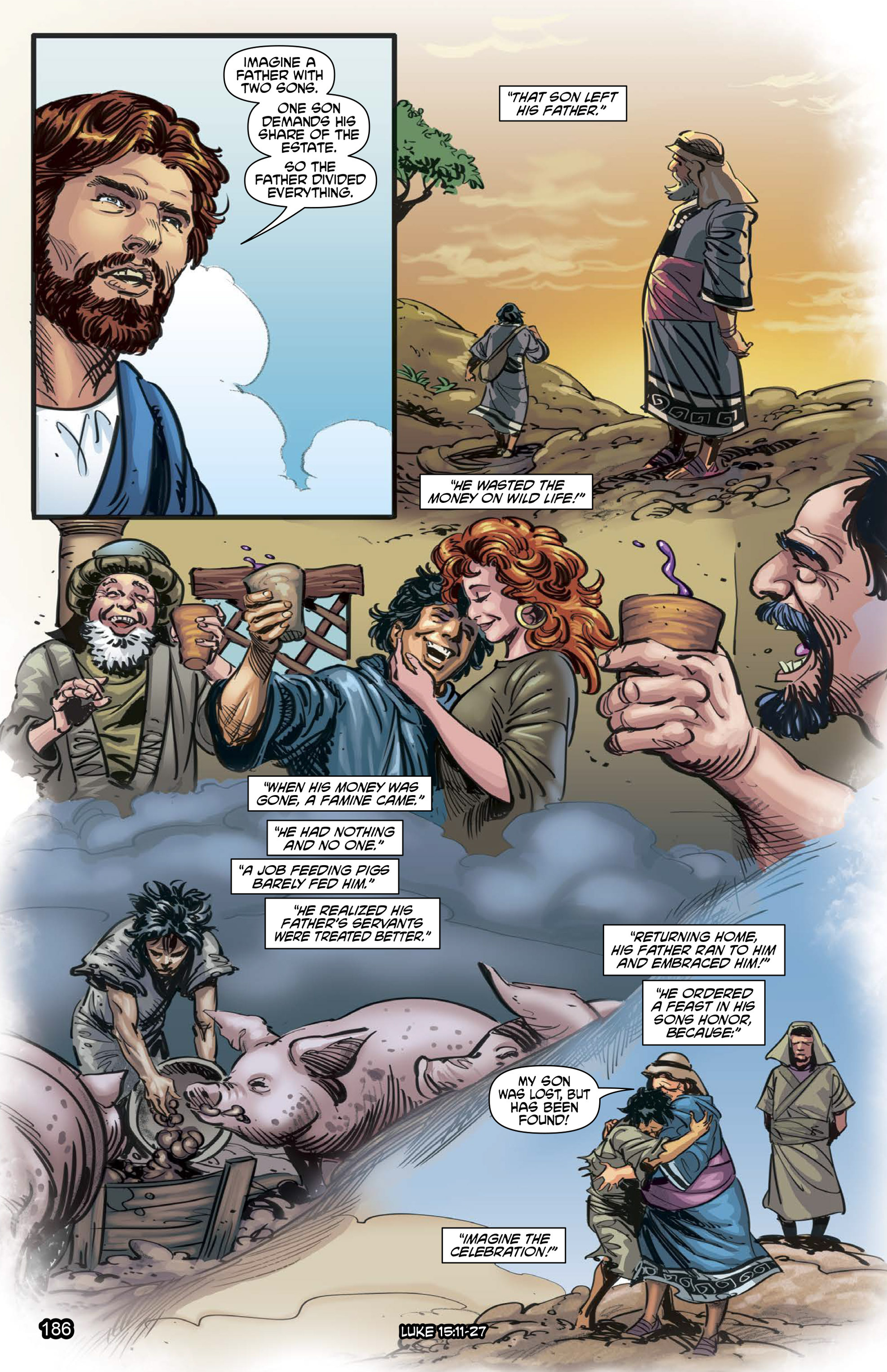 Read online The Kingstone Bible comic -  Issue #9 - 190
