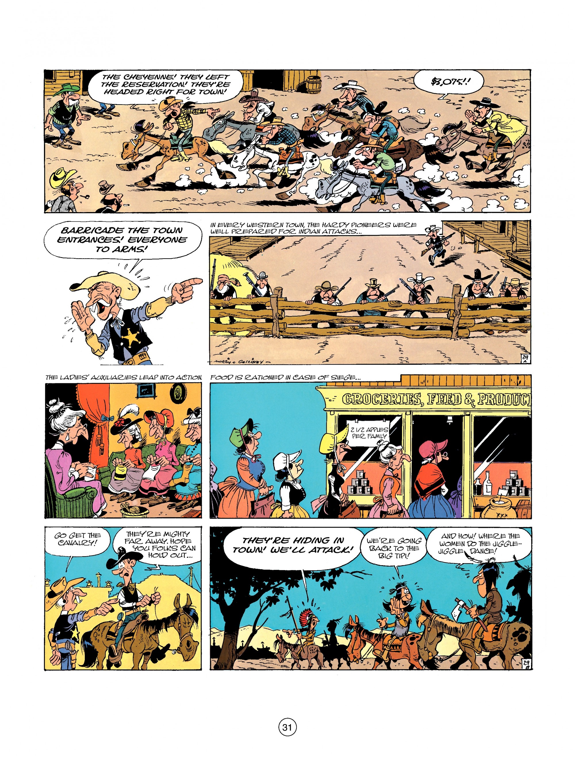 Read online A Lucky Luke Adventure comic -  Issue #26 - 31