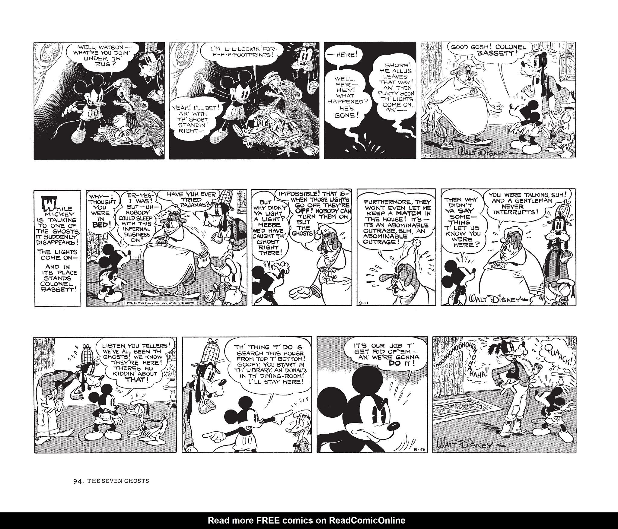 Read online Walt Disney's Mickey Mouse by Floyd Gottfredson comic -  Issue # TPB 4 (Part 1) - 94