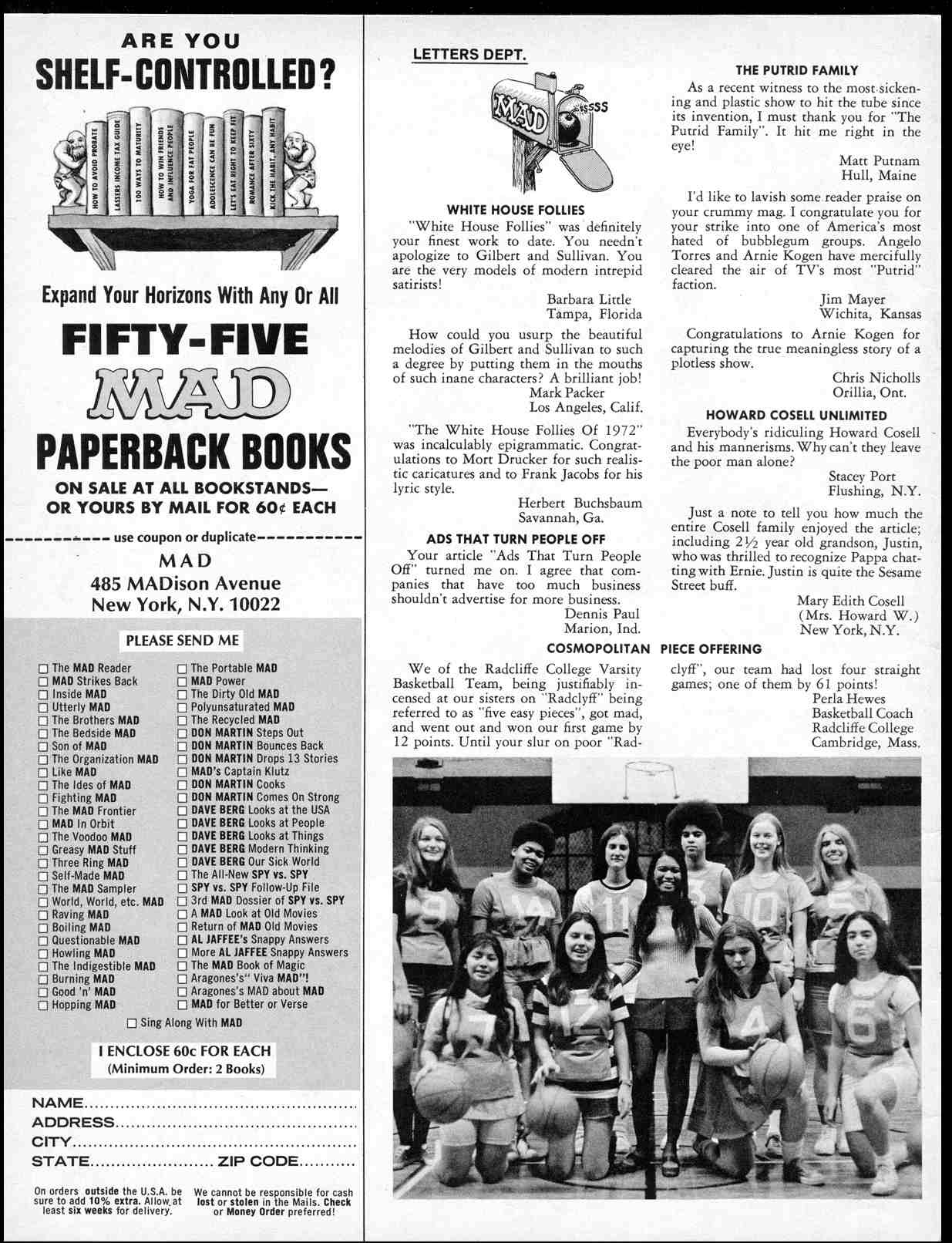 Read online MAD comic -  Issue #152 - 4