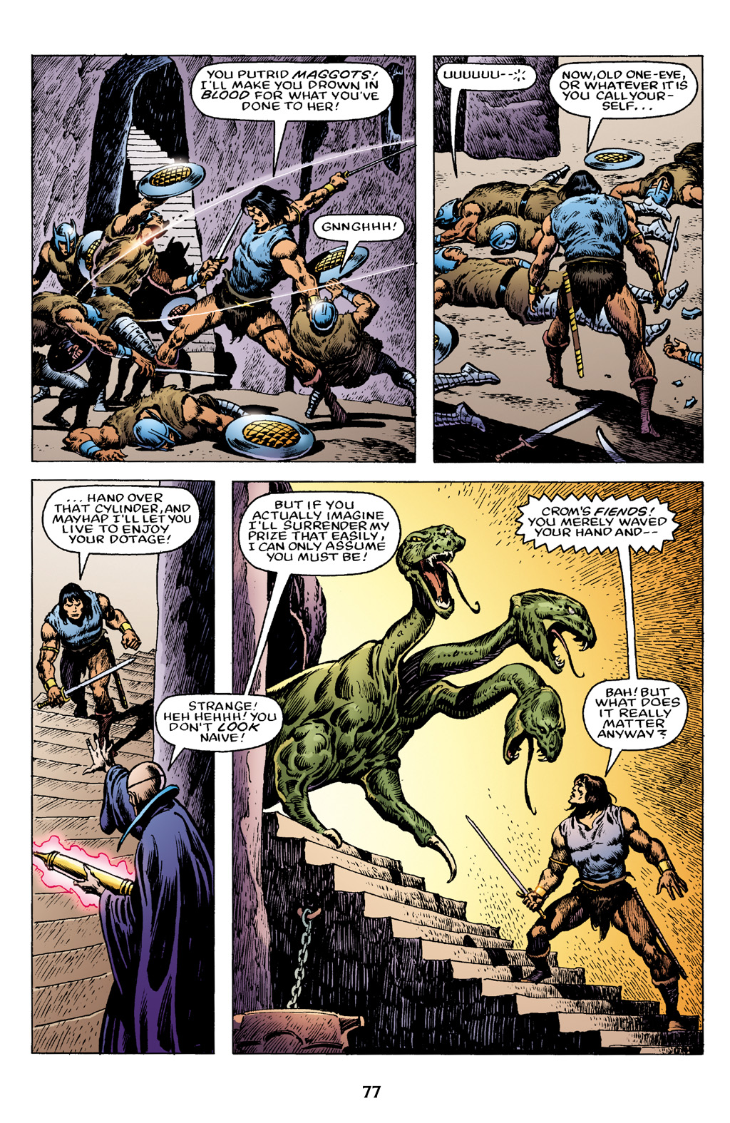 Read online The Chronicles of Conan comic -  Issue # TPB 20 (Part 1) - 78