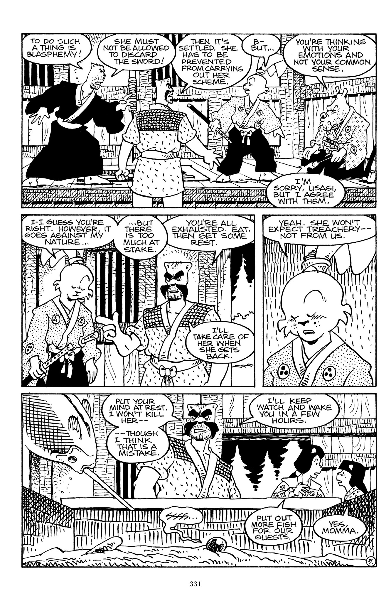 Read online The Usagi Yojimbo Saga comic -  Issue # TPB 3 - 327