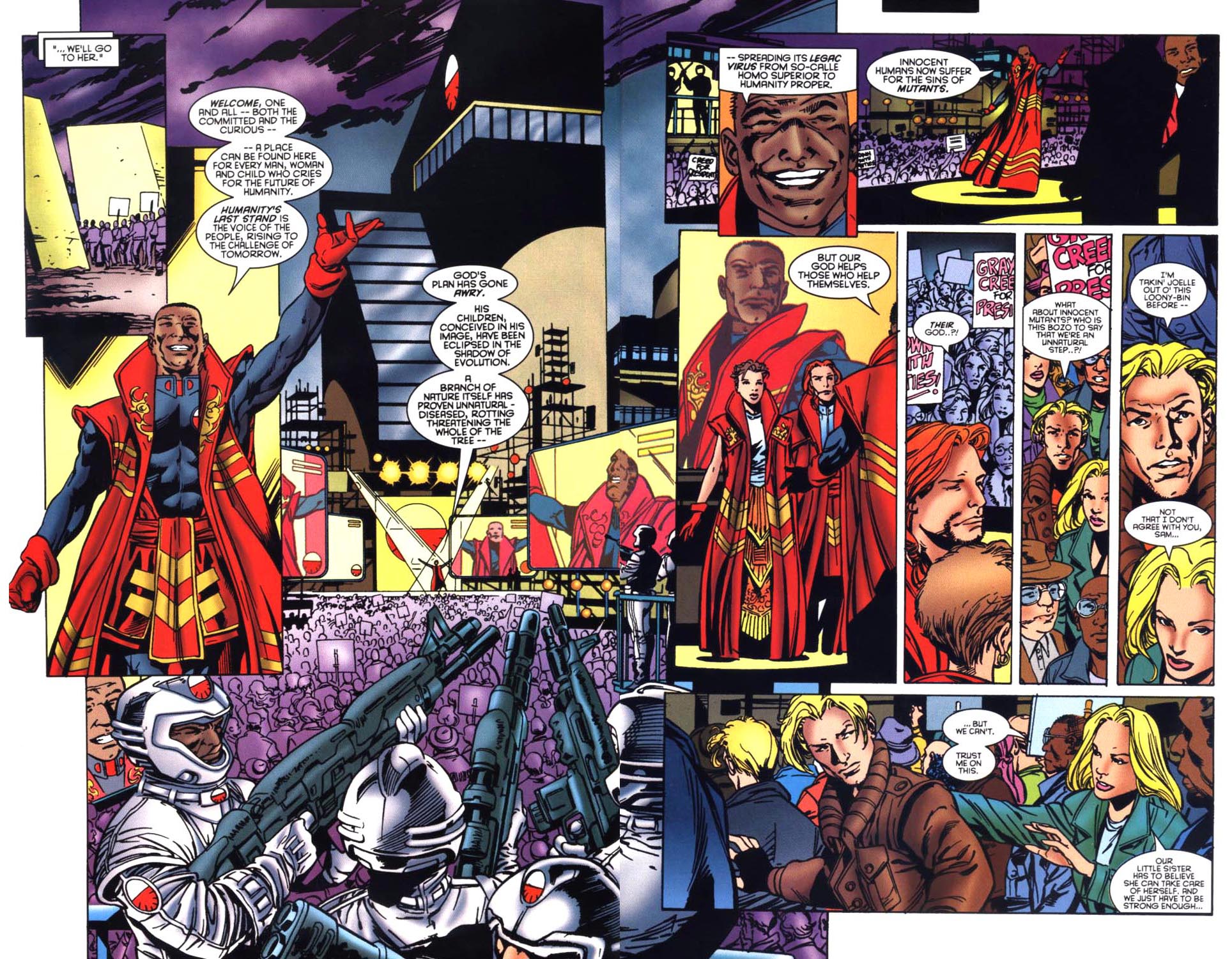 Read online X-Men Annual comic -  Issue #19 - 14