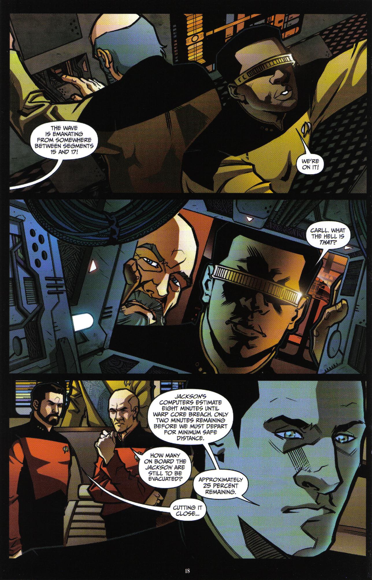 Star Trek: The Next Generation: Intelligence Gathering Issue #3 #3 - English 20