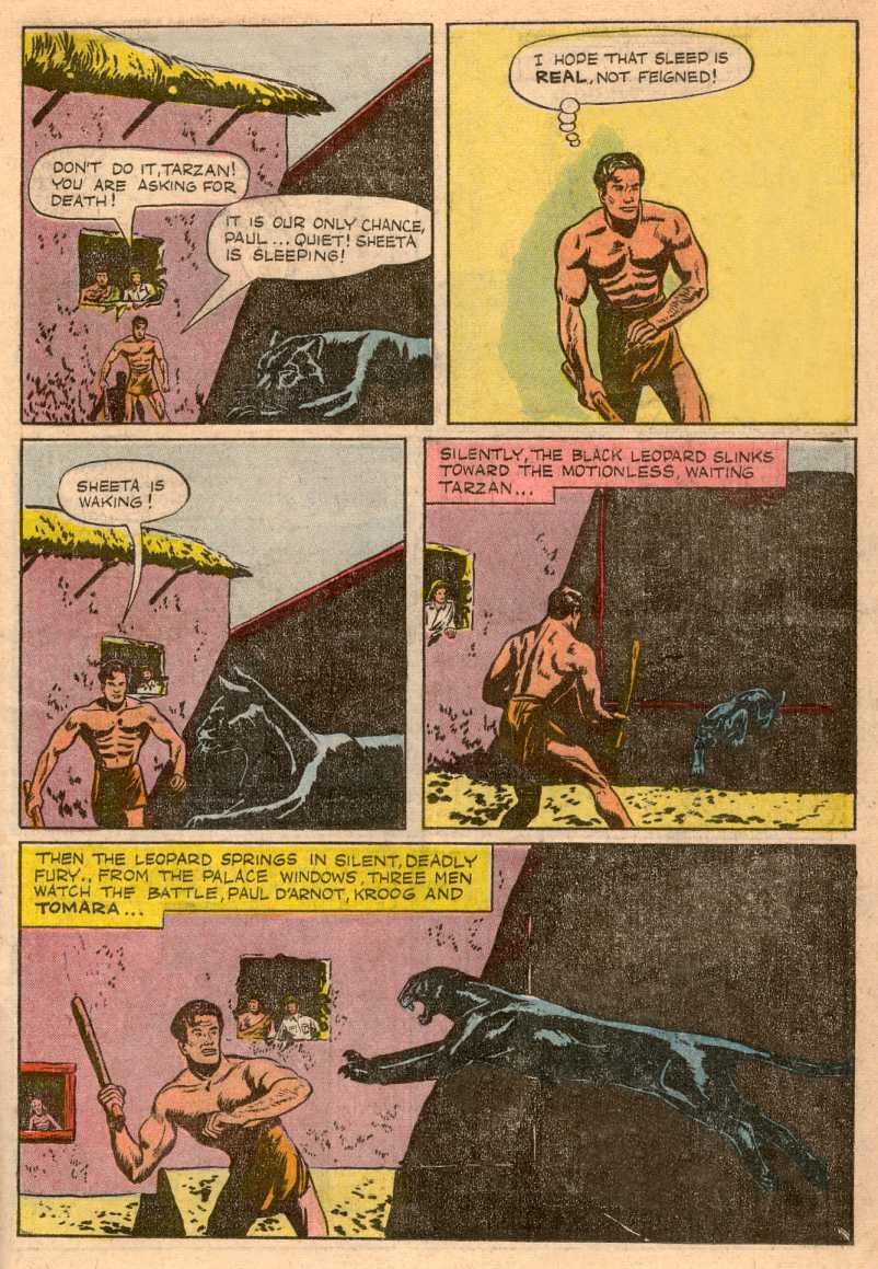 Read online Tarzan (1948) comic -  Issue #1 - 19