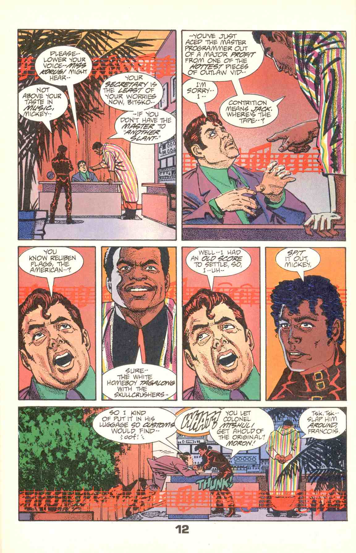 Read online Howard Chaykin's American Flagg comic -  Issue #3 - 14