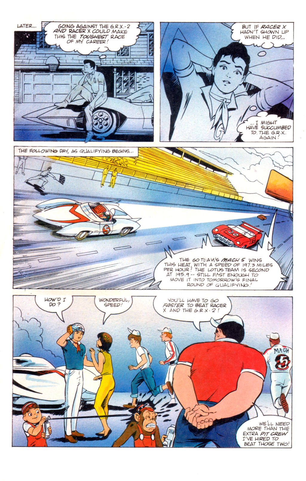 Read online Speed Racer (1987) comic -  Issue #8 - 15