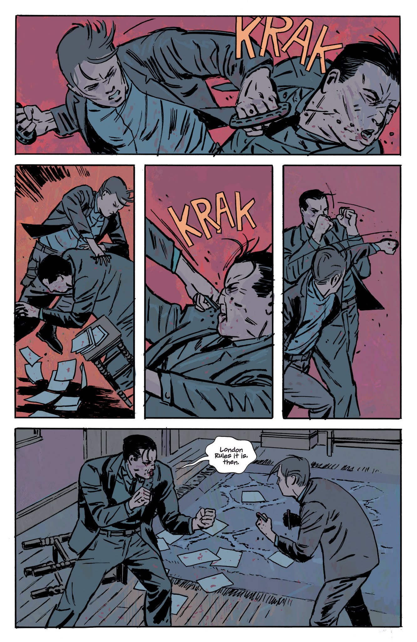 Read online Shanghai Red comic -  Issue #4 - 20