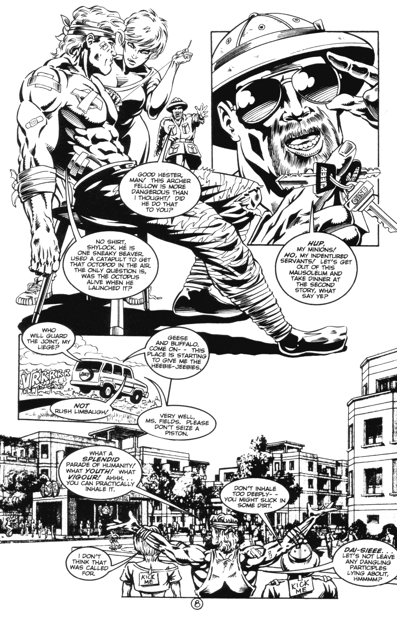 Read online The Badger (1997) comic -  Issue #5 - 10