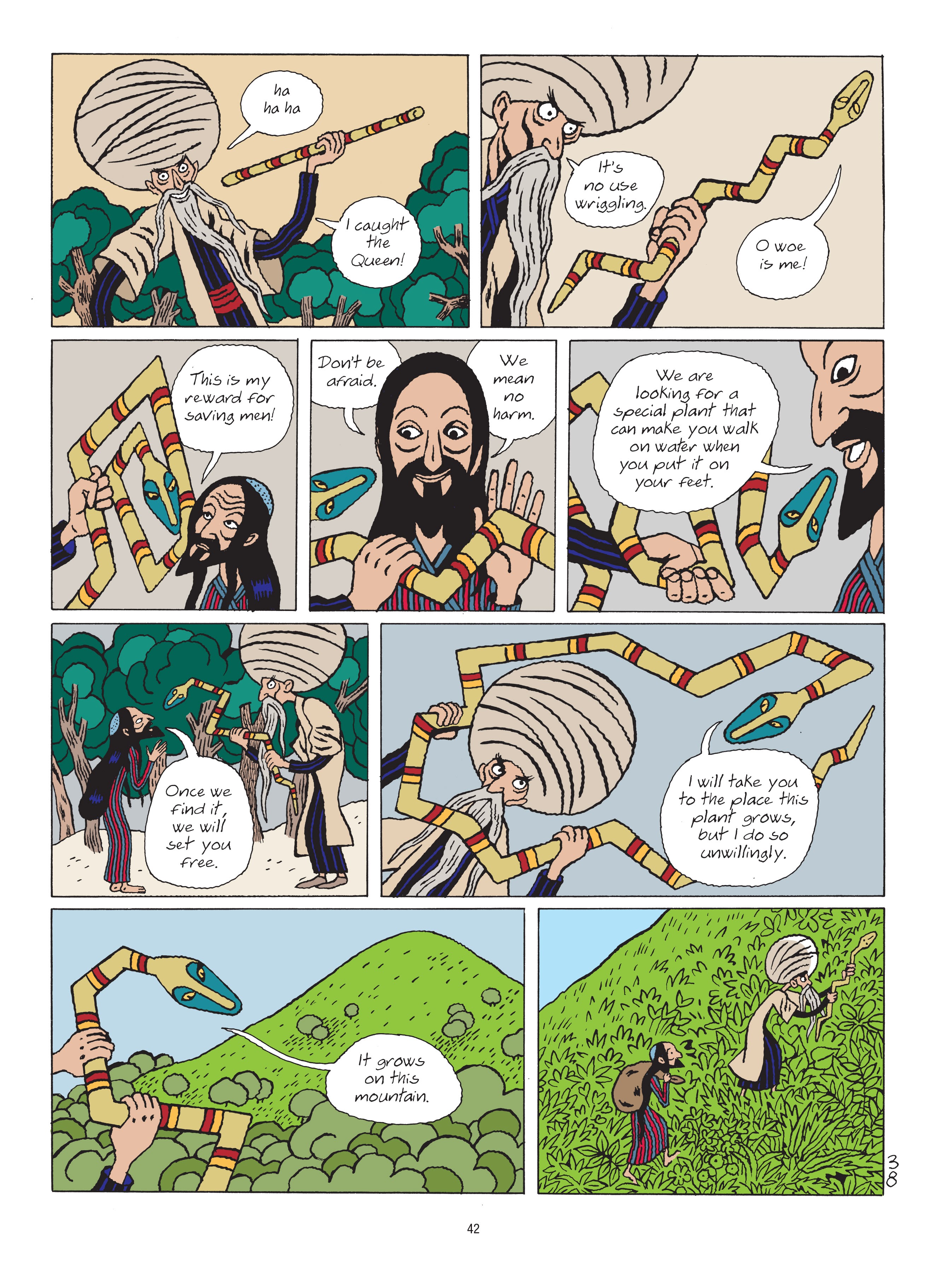 Read online A Tale of a Thousand and One Nights: HASIB & the Queen of Serpents comic -  Issue # TPB - 42