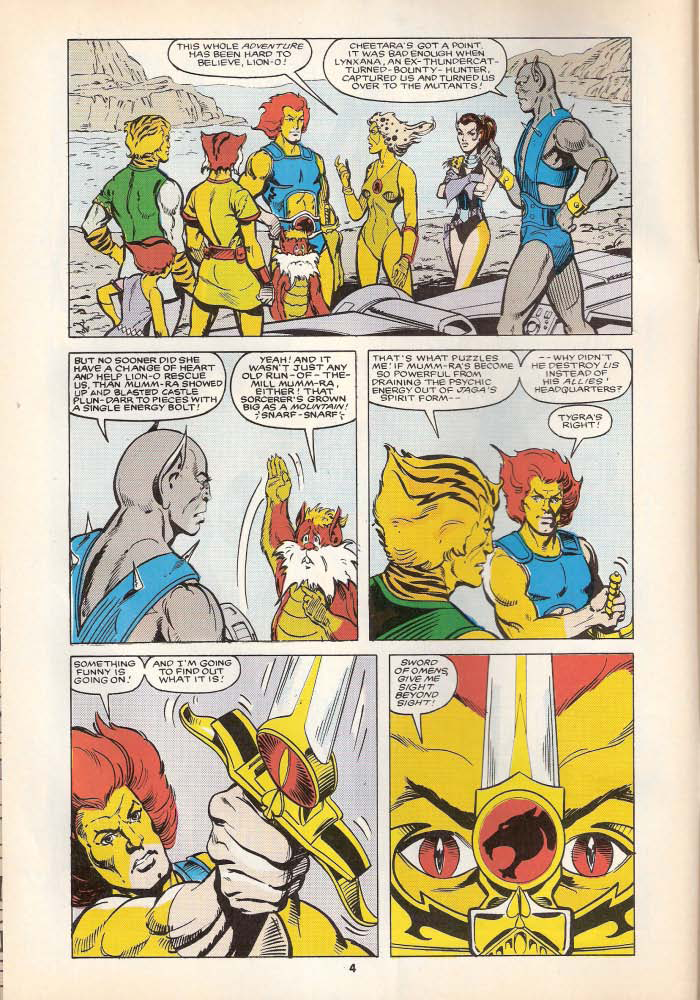 Read online ThunderCats (1987) comic -  Issue #7 - 4