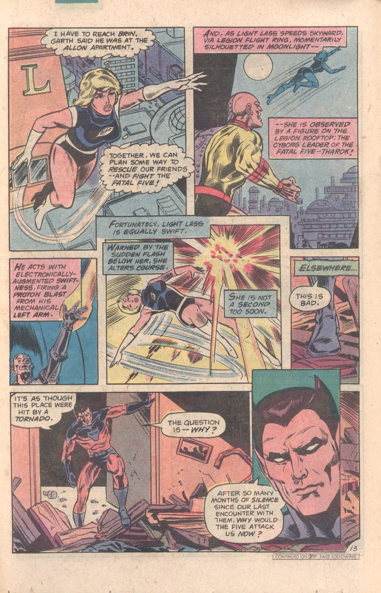 Legion of Super-Heroes (1980) 270 Page 13