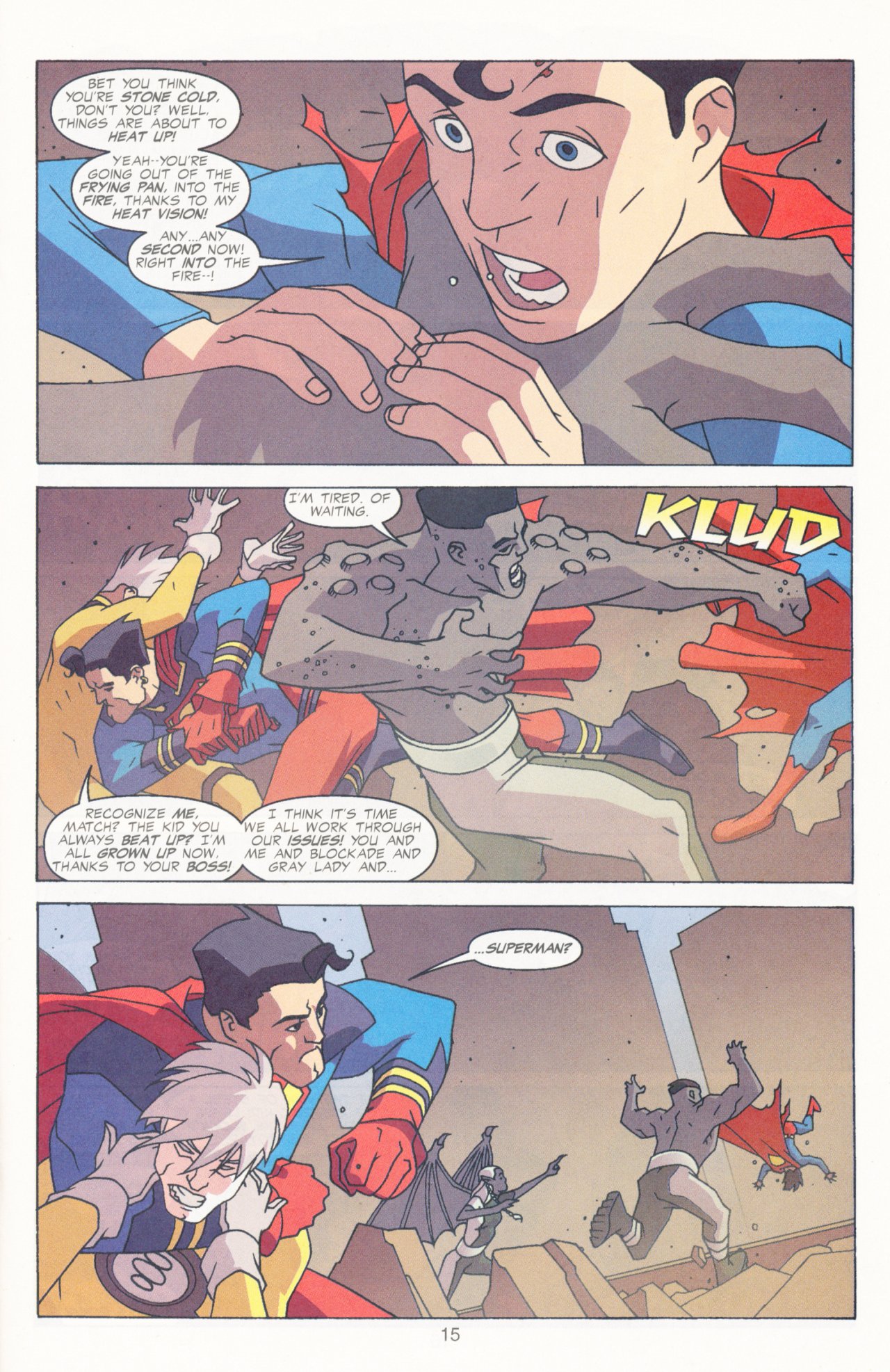 Read online Sins of Youth comic -  Issue # Superman Jr. and Superboy Sr - 23