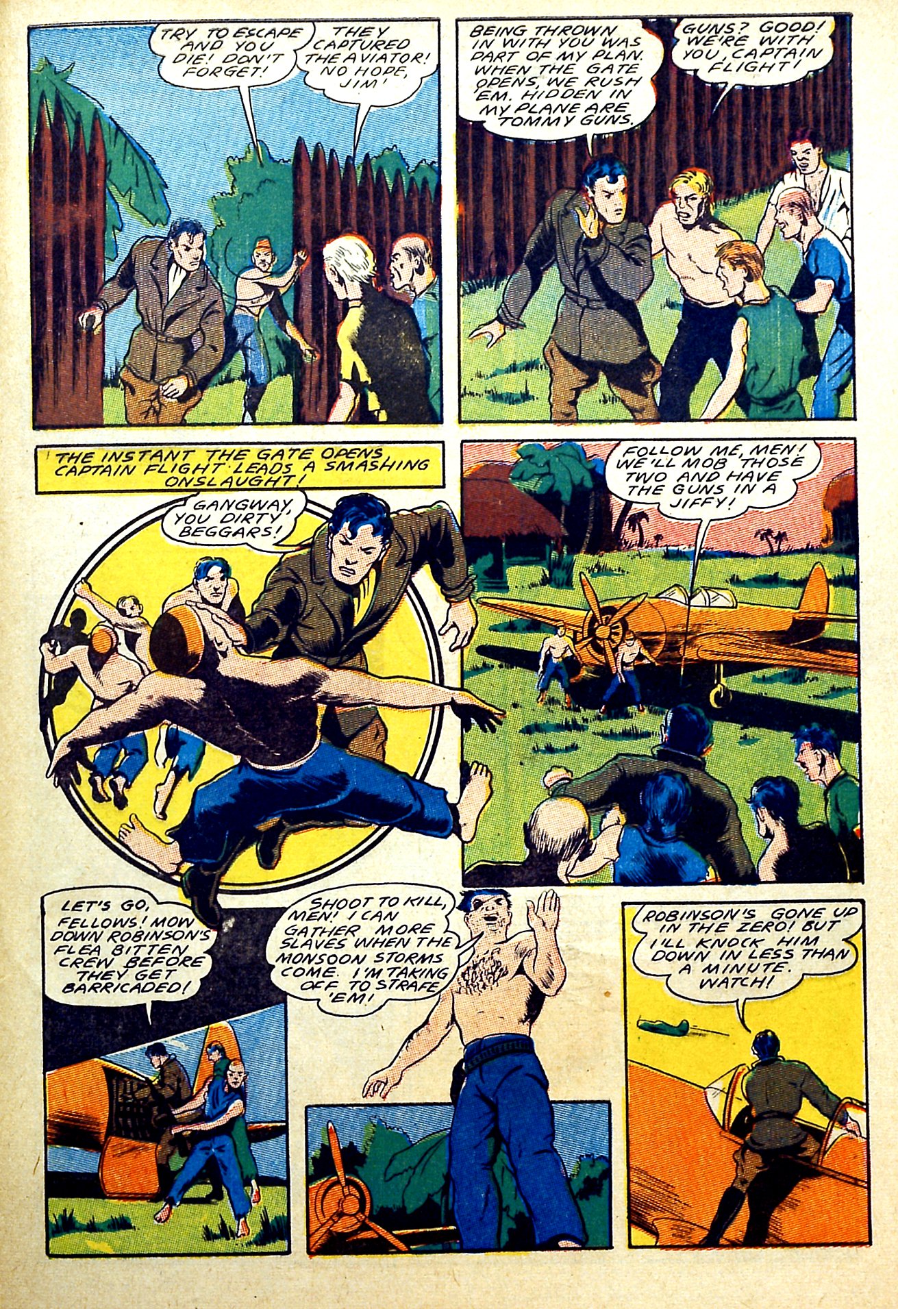 Read online Captain Flight Comics comic -  Issue #6 - 49