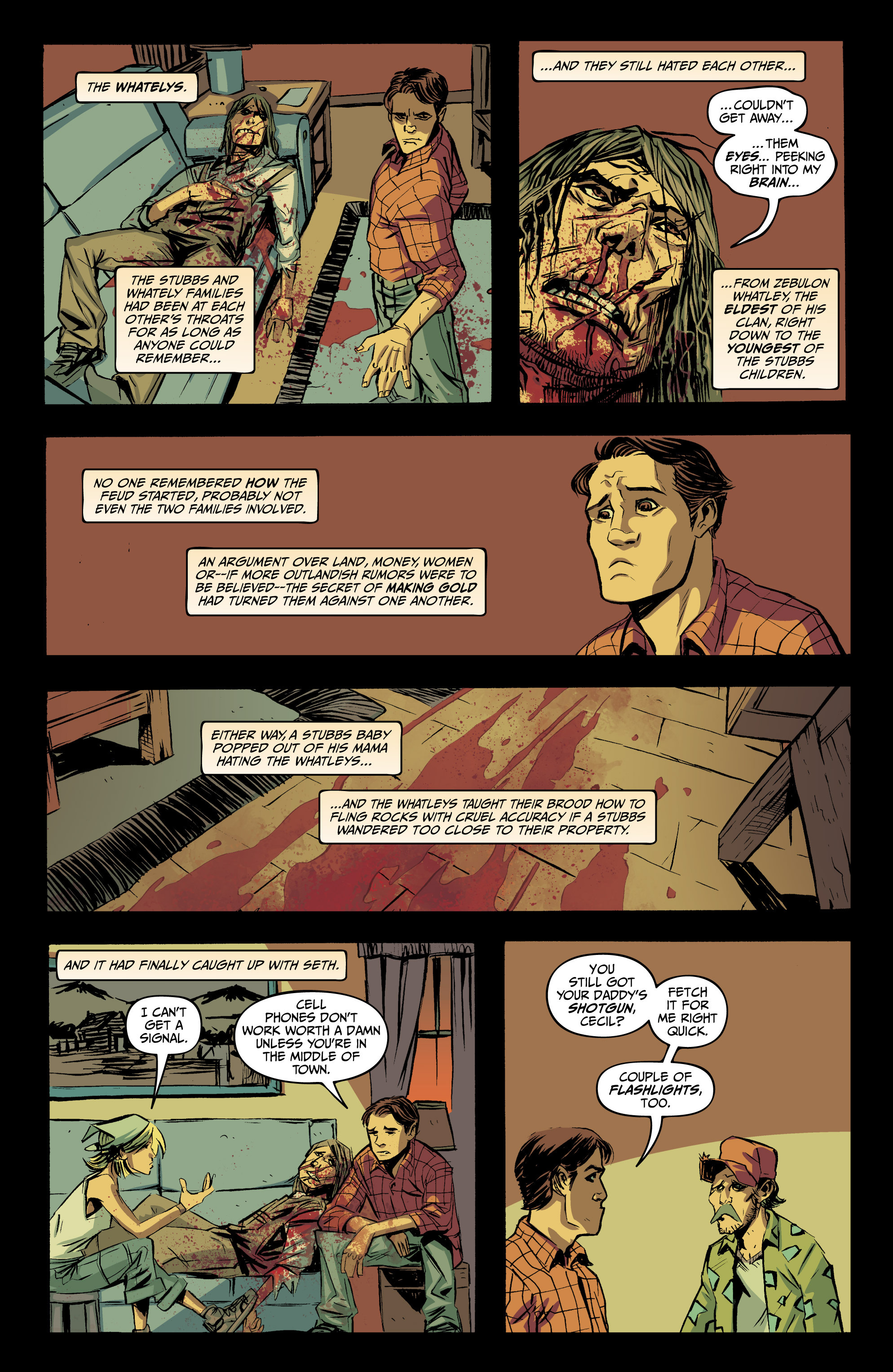 Read online Blood Feud comic -  Issue #1 - 17