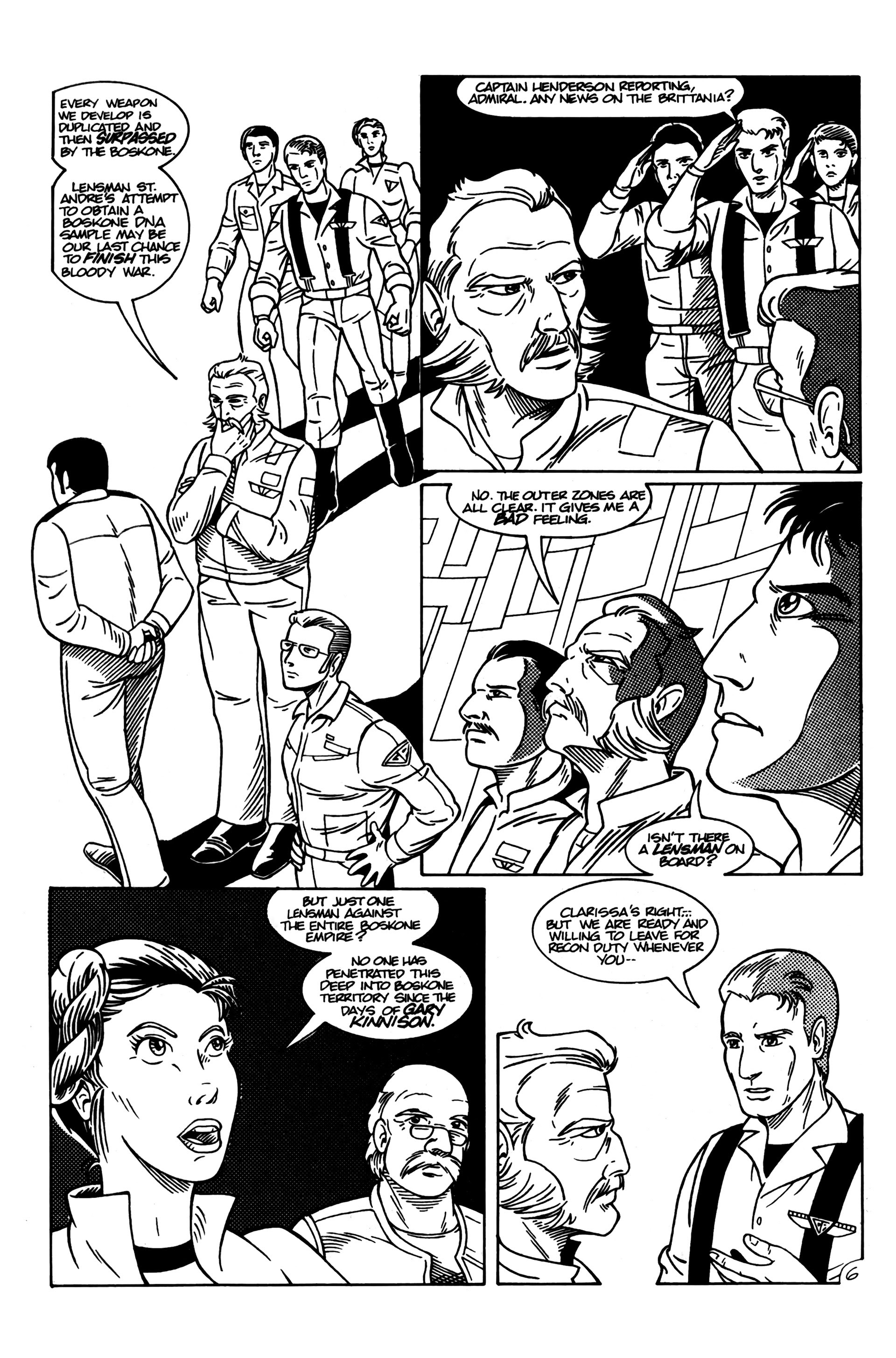 Read online Lensman: The Secret of the Lens comic -  Issue #1 - 14