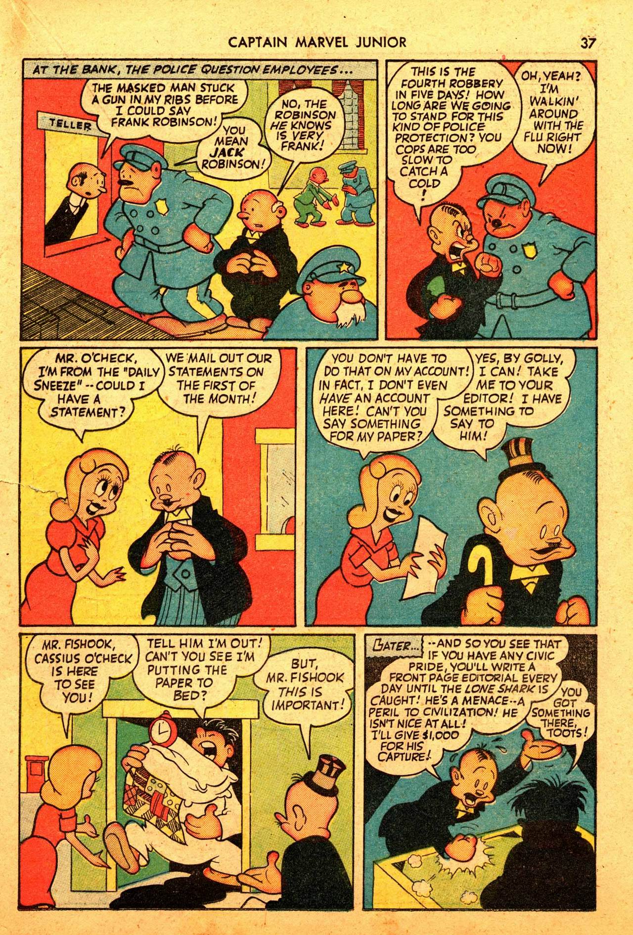 Read online Captain Marvel, Jr. comic -  Issue #108 - 39