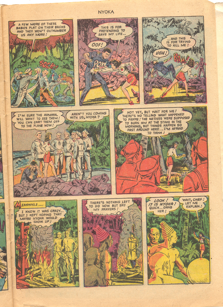 Read online Nyoka the Jungle Girl (1945) comic -  Issue #66 - 33