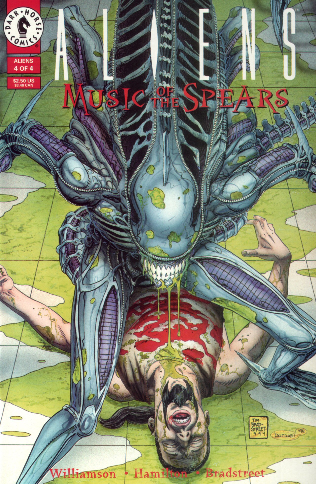 Read online Aliens: Music of the Spears comic -  Issue #4 - 1