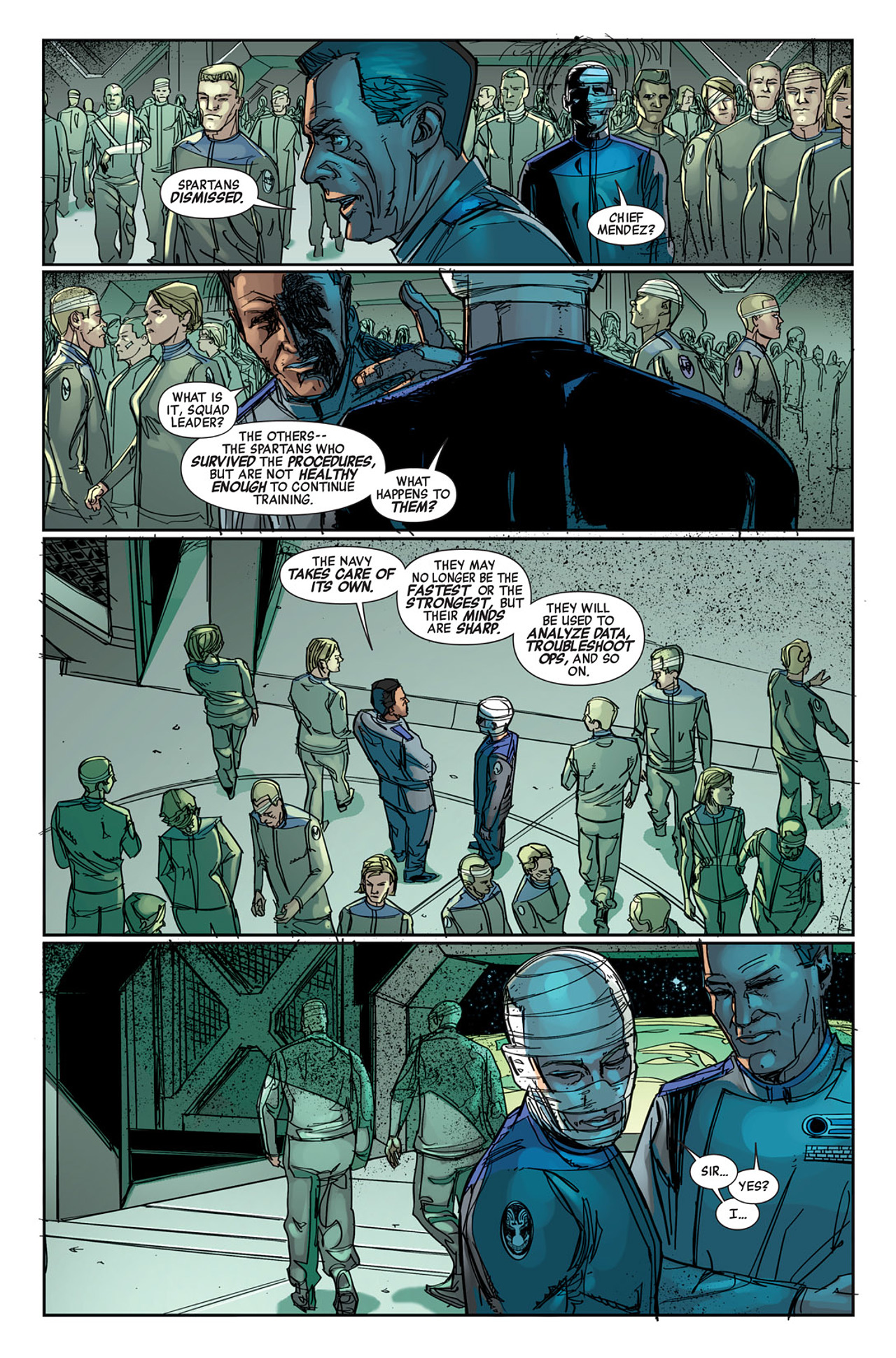 Read online Halo: Fall Of Reach - Boot Camp comic -  Issue # Full - 61