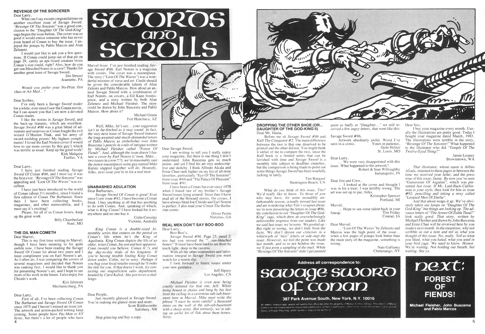 Read online The Savage Sword Of Conan comic -  Issue #90 - 4