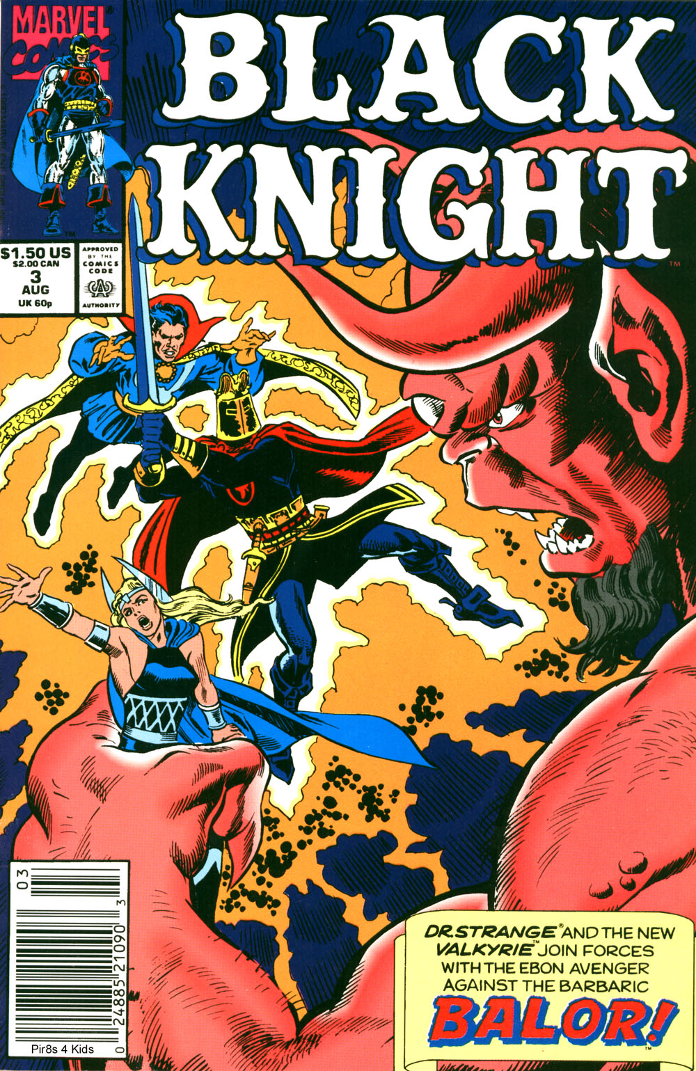 Black Knight (1990) Issue #3 #3 - English 1