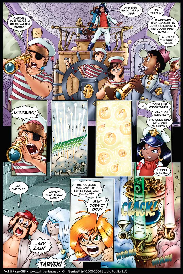 Read online Girl Genius (2002) comic -  Issue #6 - 89