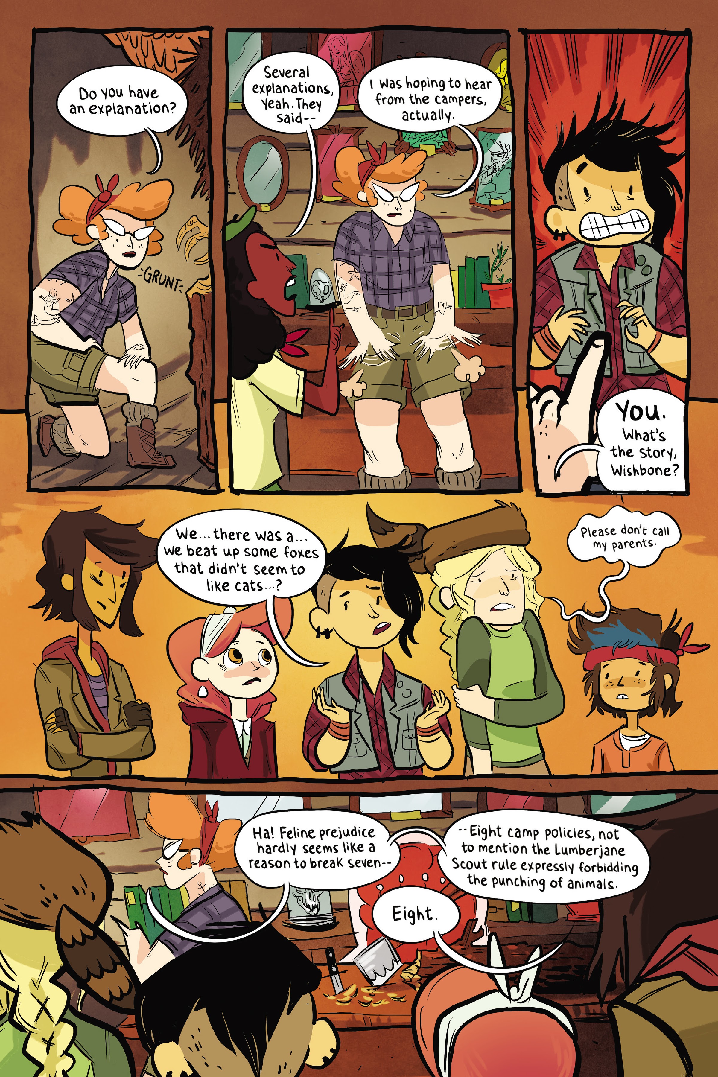 Read online Lumberjanes: The Infernal Compass comic -  Issue # TPB - 117
