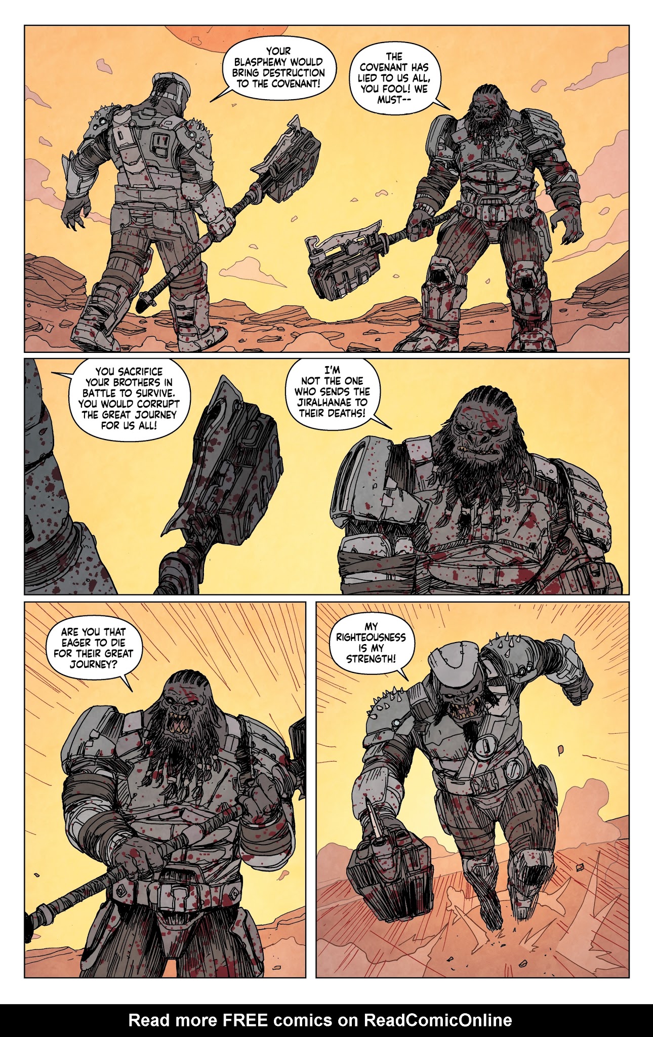 Read online Halo: Rise of Atriox comic -  Issue #2 - 15