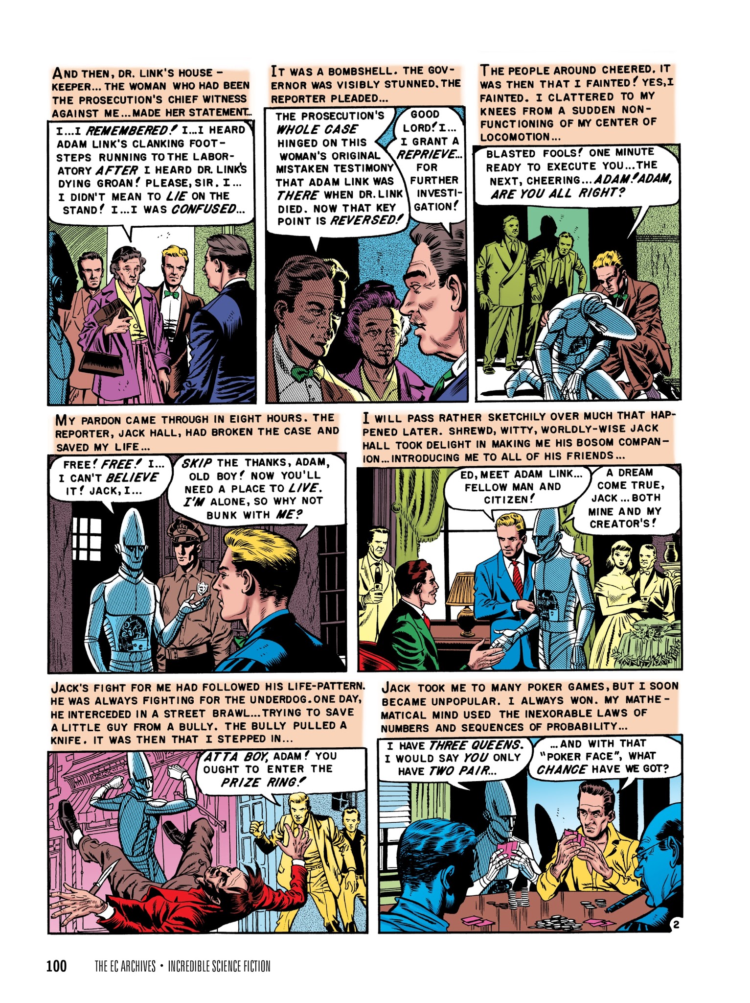 Read online The EC Archives: Incredible Science Fiction comic -  Issue # TPB - 102