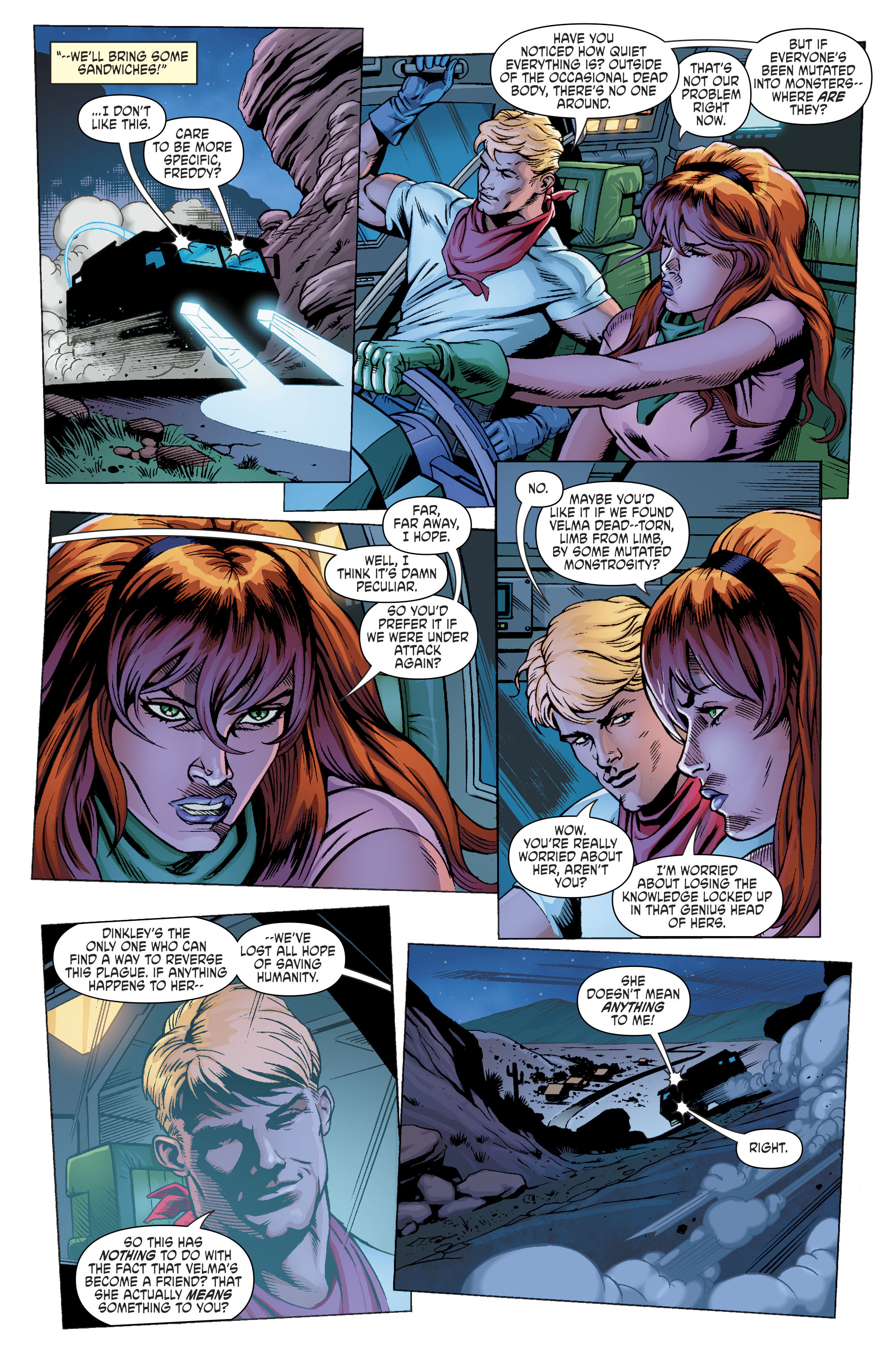 Read online Scooby Apocalypse comic -  Issue #11 - 12