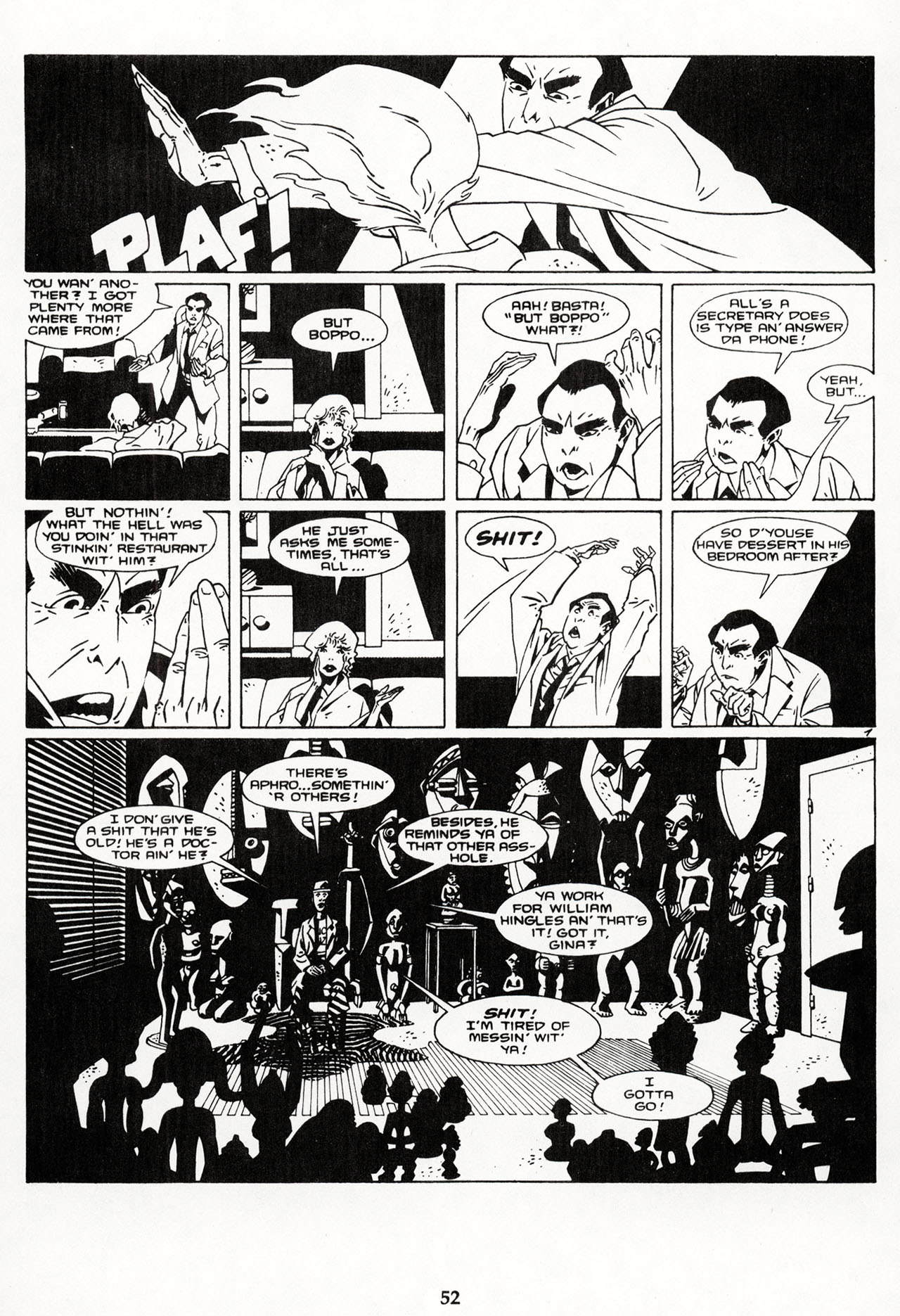 Read online Cheval Noir comic -  Issue #8 - 54