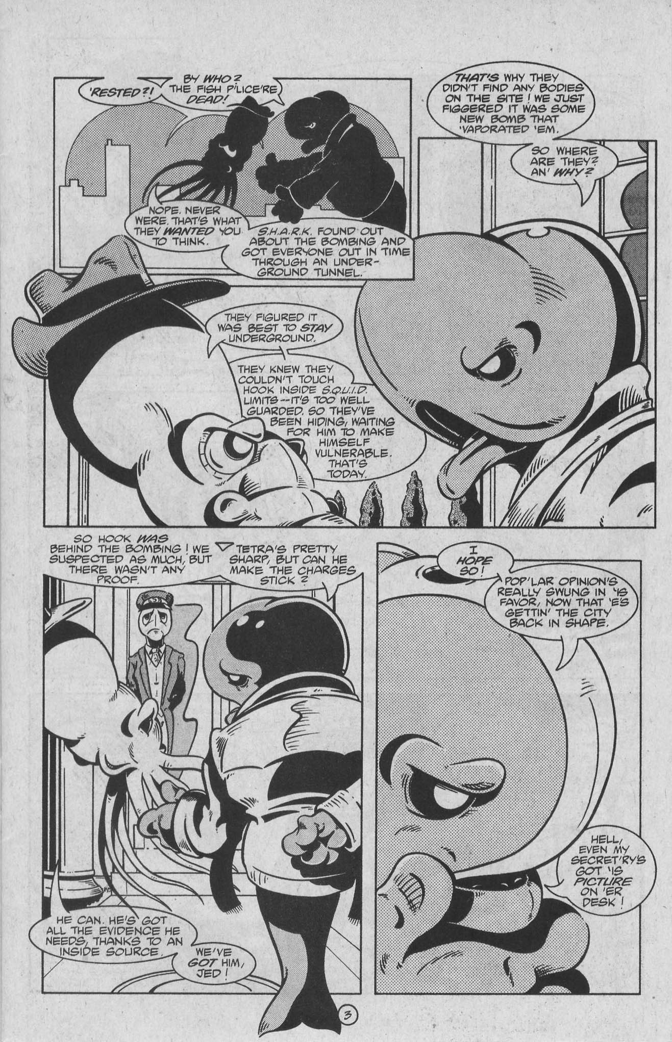 Read online The Fish Police comic -  Issue #19 - 5