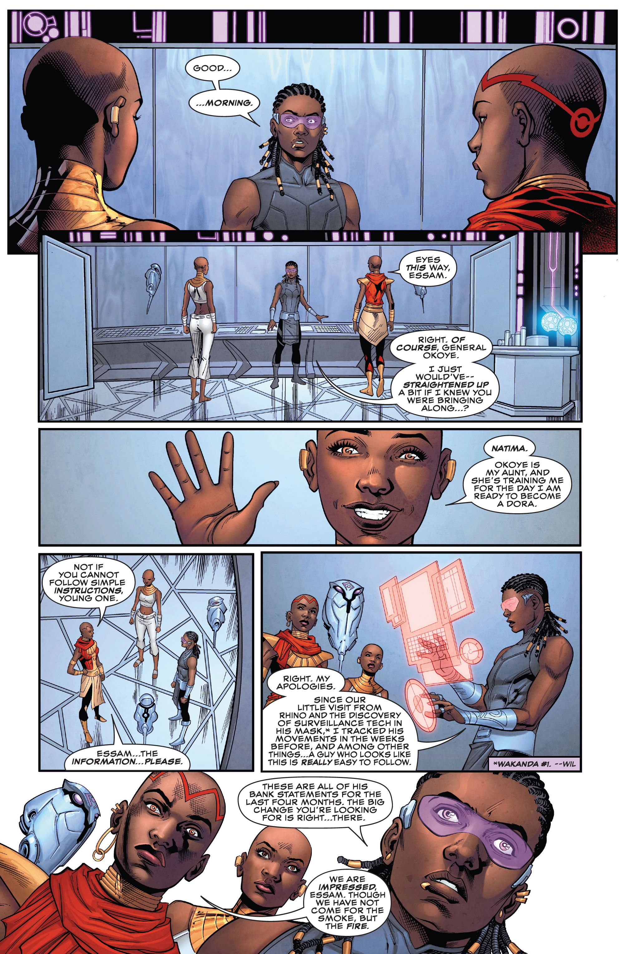 Read online Wakanda comic -  Issue #5 - 7