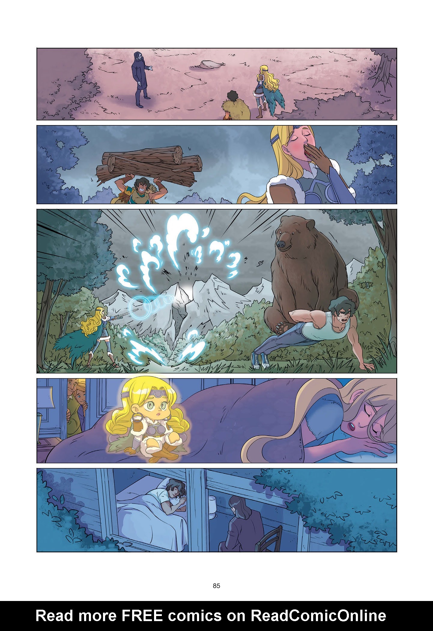 Read online The Mythics comic -  Issue # TPB 3 (Part 2) - 87