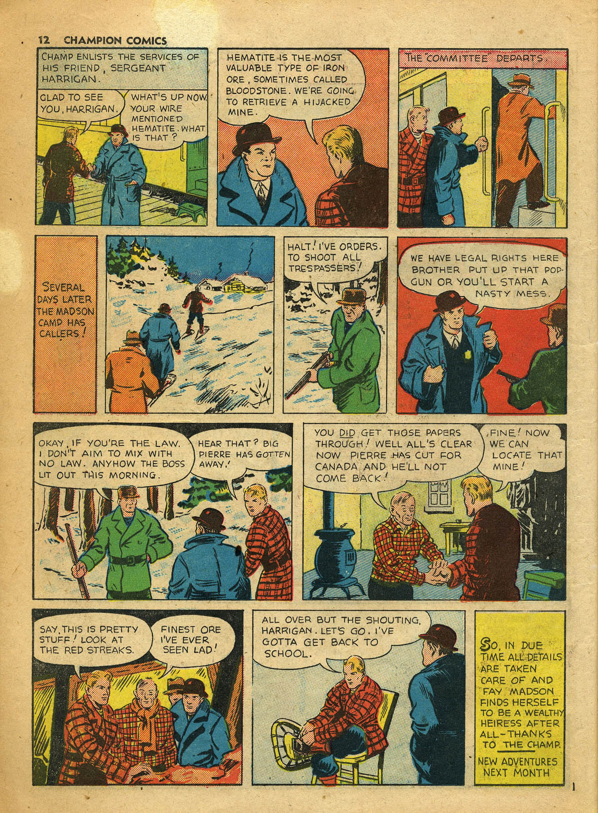 Read online Champion Comics comic -  Issue #7 - 13