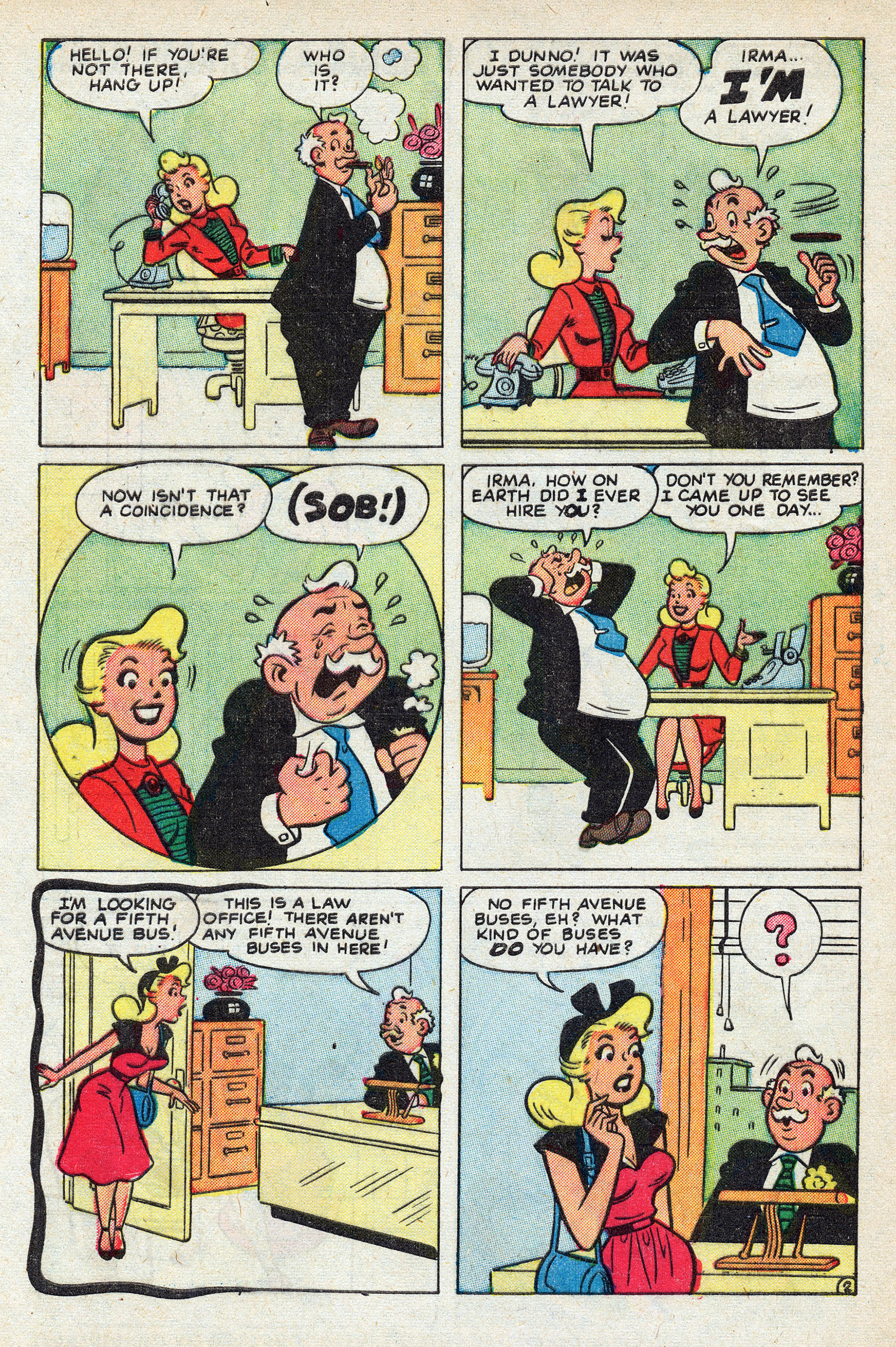 Read online My Friend Irma comic -  Issue #21 - 4