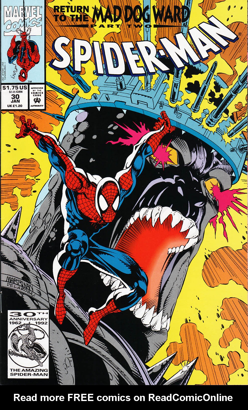Read online Spider-Man (1990) comic -  Issue #30 - Brainstorm - 1