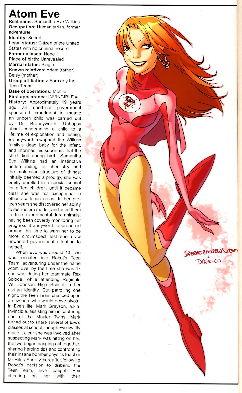 The Official Handbook of the Invincible Universe issue 1 - Page 8