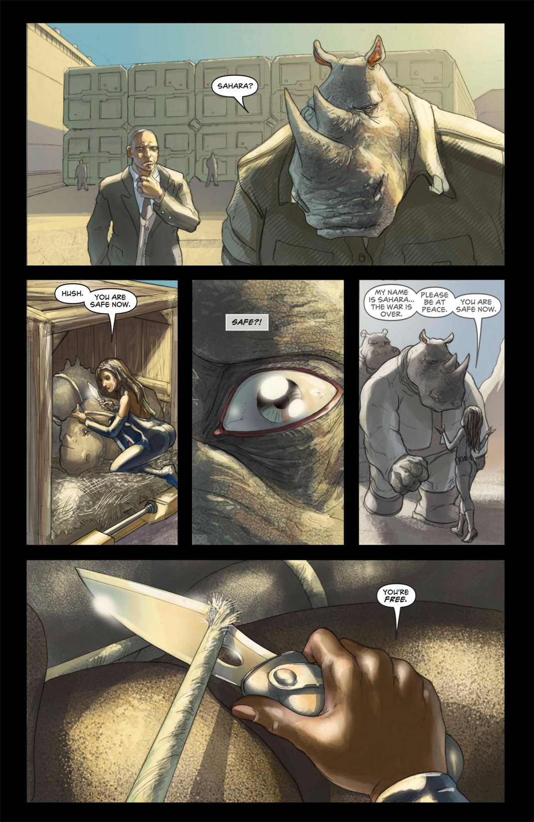 Read online Elephantmen comic -  Issue #31 - 9