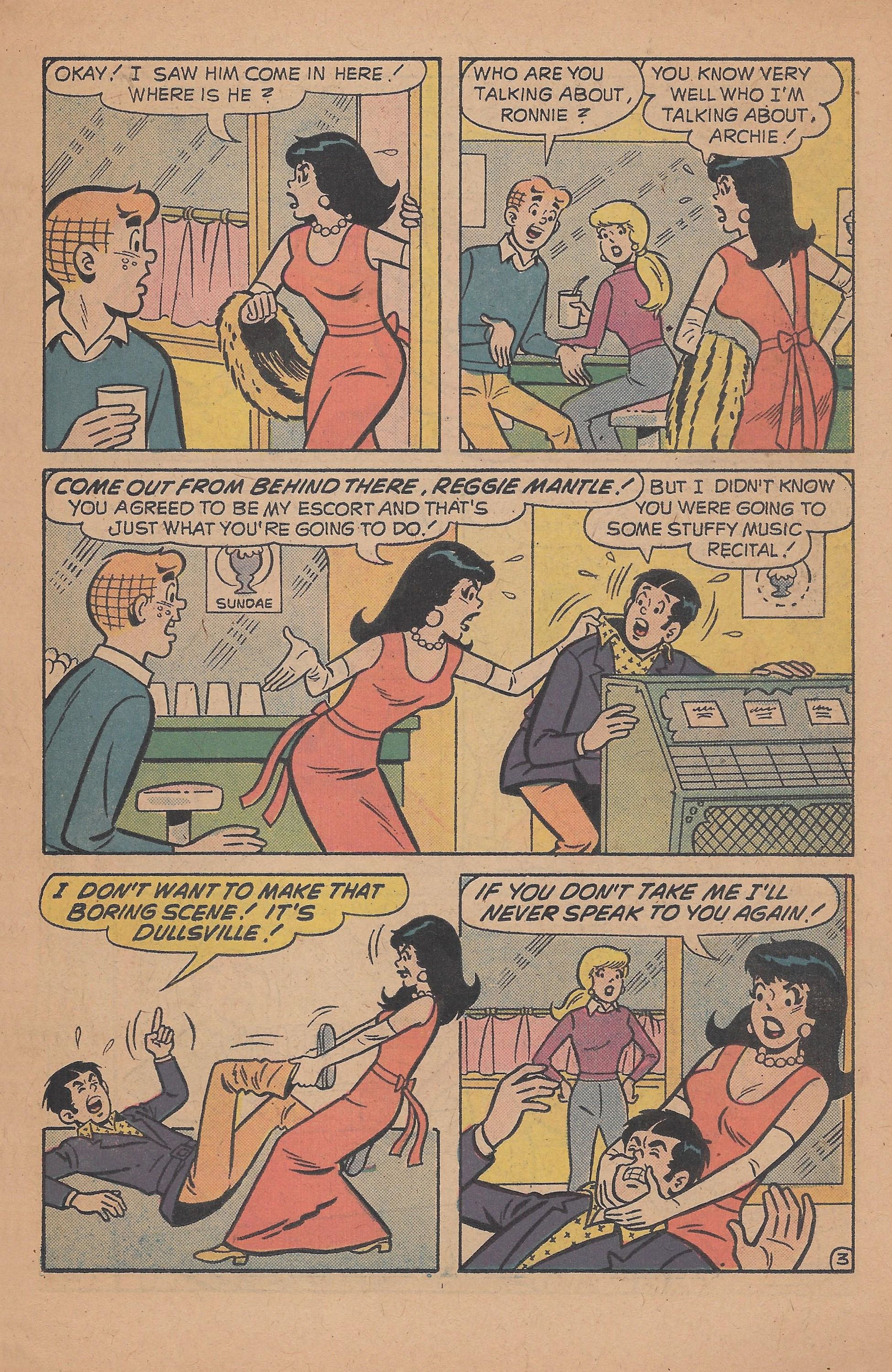 Read online Reggie and Me (1966) comic -  Issue #77 - 23