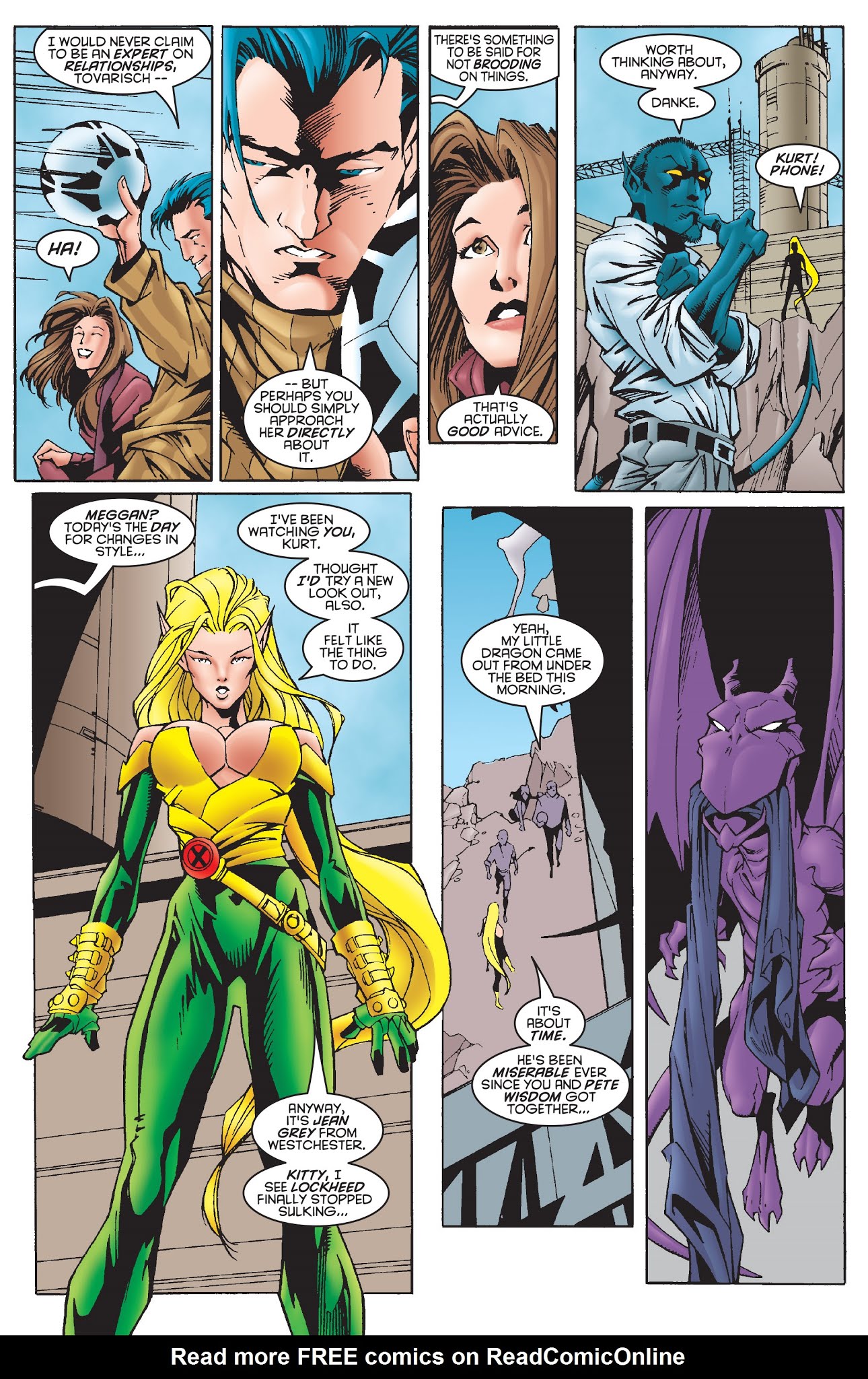 Read online Excalibur Visionaries: Warren Ellis comic -  Issue # TPB 3 (Part 1) - 10