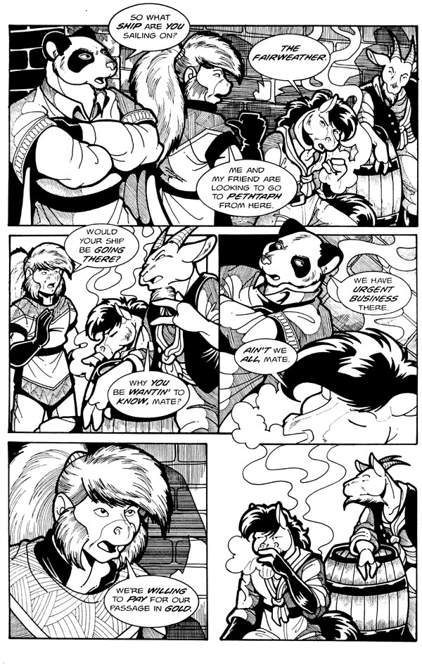 Read online Tall Tails: Thieves' Quest comic -  Issue #5 - 26