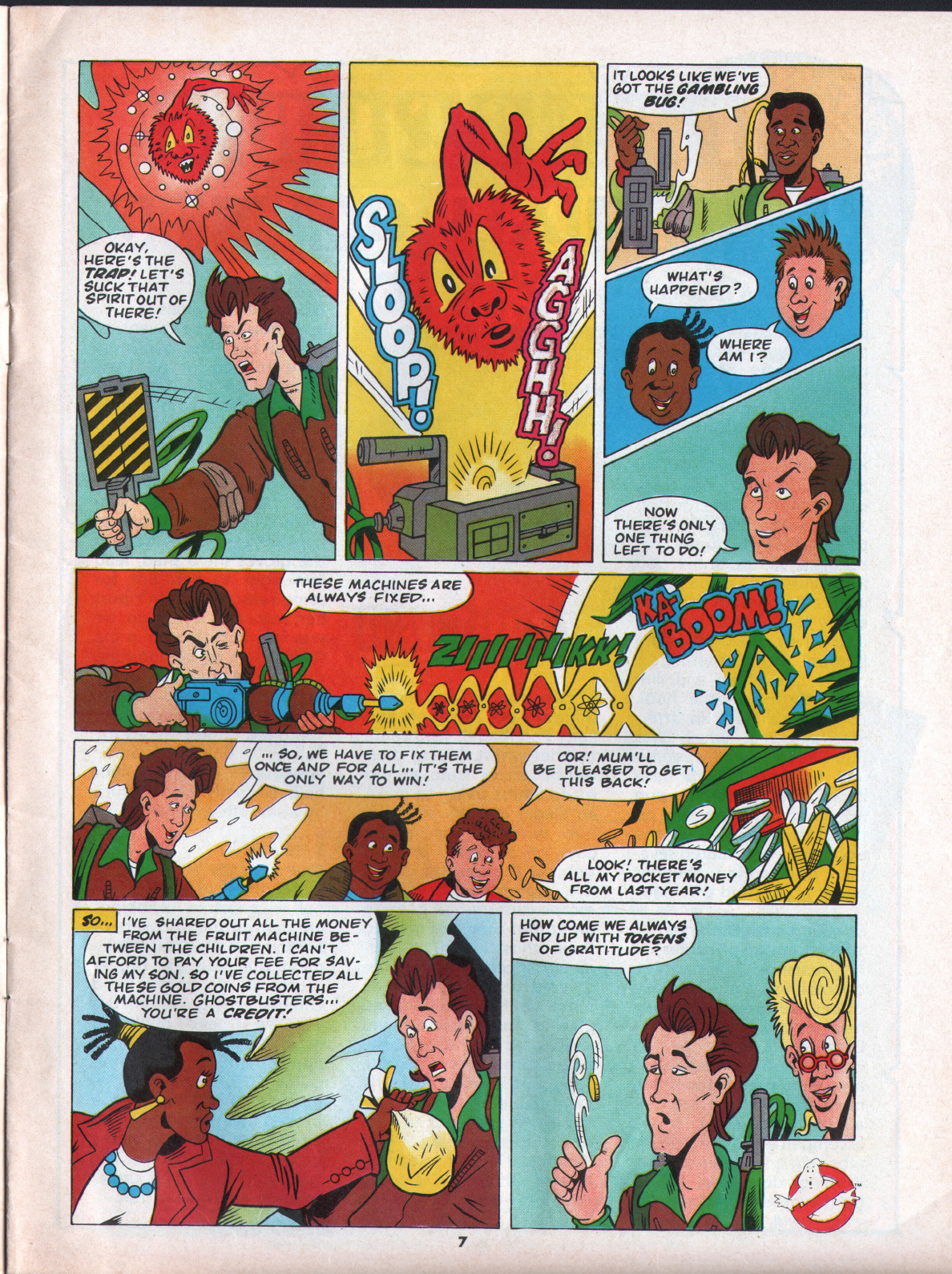 Read online The Real Ghostbusters comic -  Issue #60 - 7
