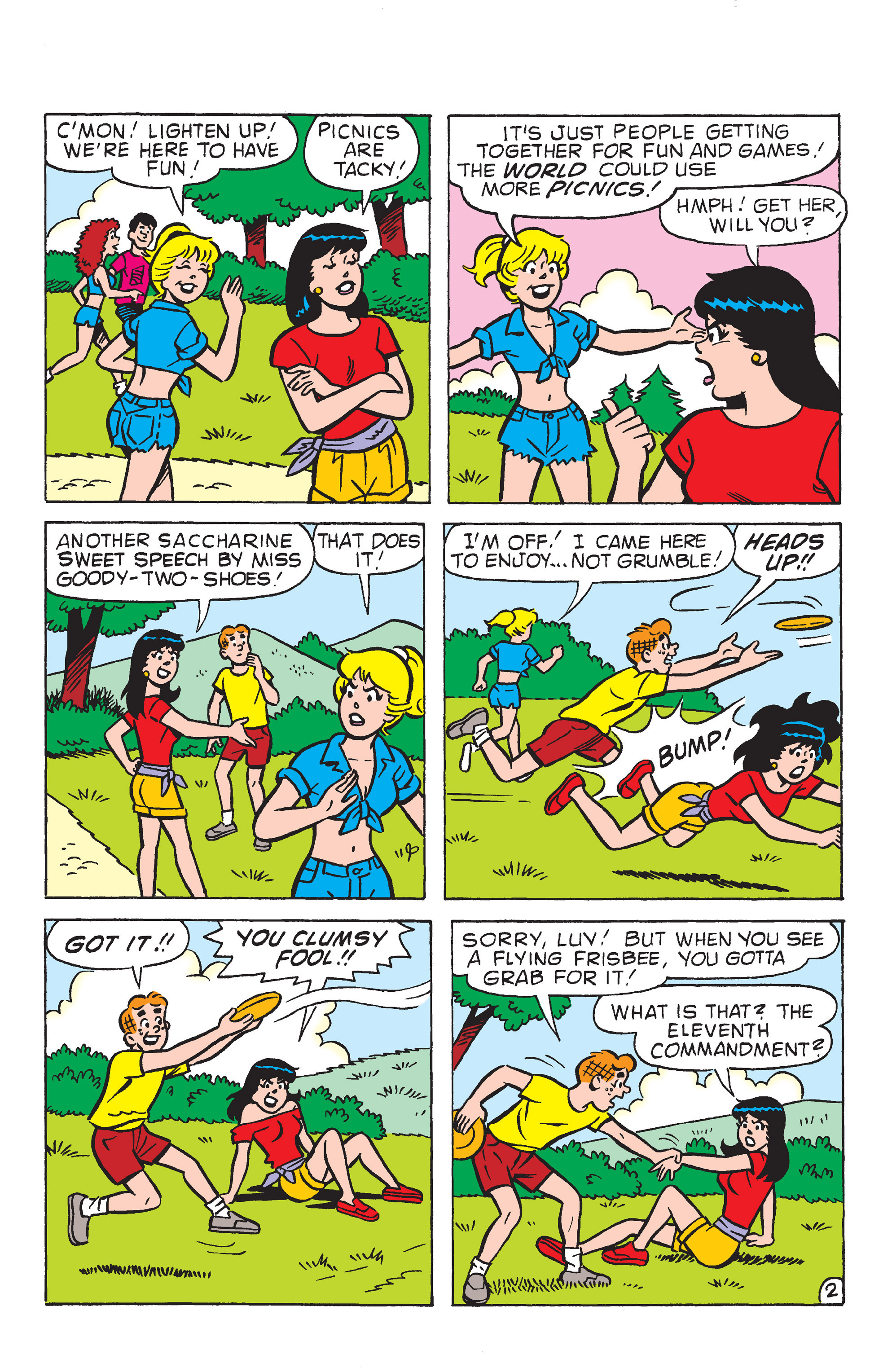 Read online Betty and Veronica: Picnic Antics comic -  Issue # TPB - 80